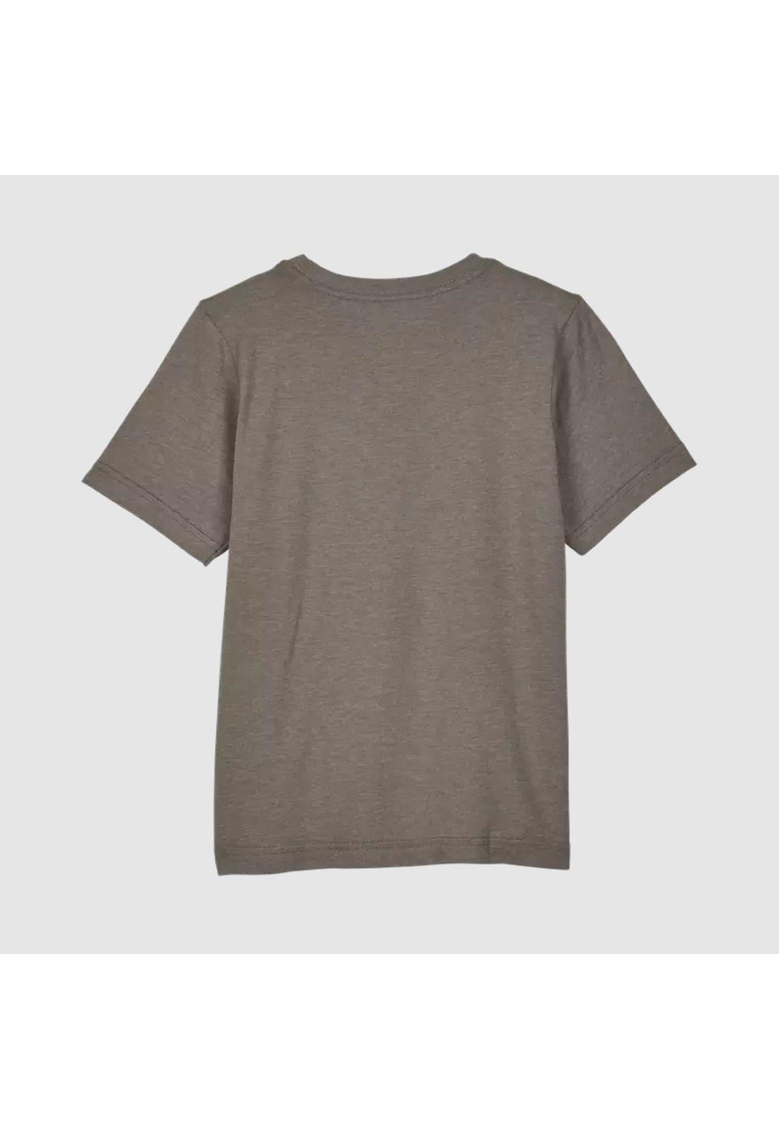 Polera Lifestyle Niño Scans Premium Gris Fox-1