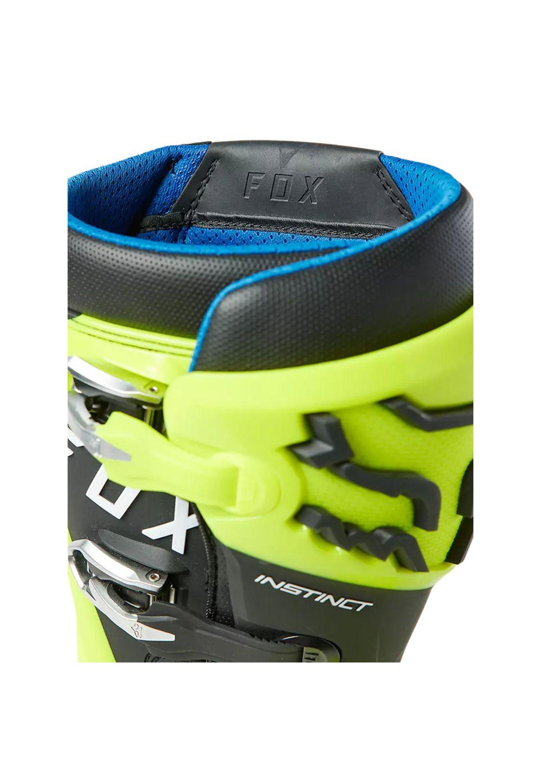 Botas Moto Instinct Amarillo Fox-6