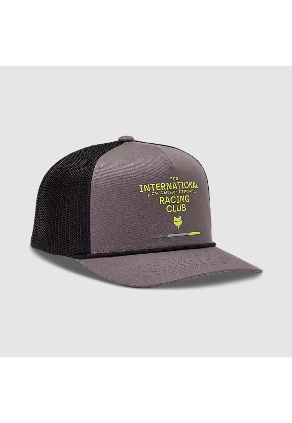 Gorro Jockey Lifestyle Numerical Snapback Gris Fox-1
