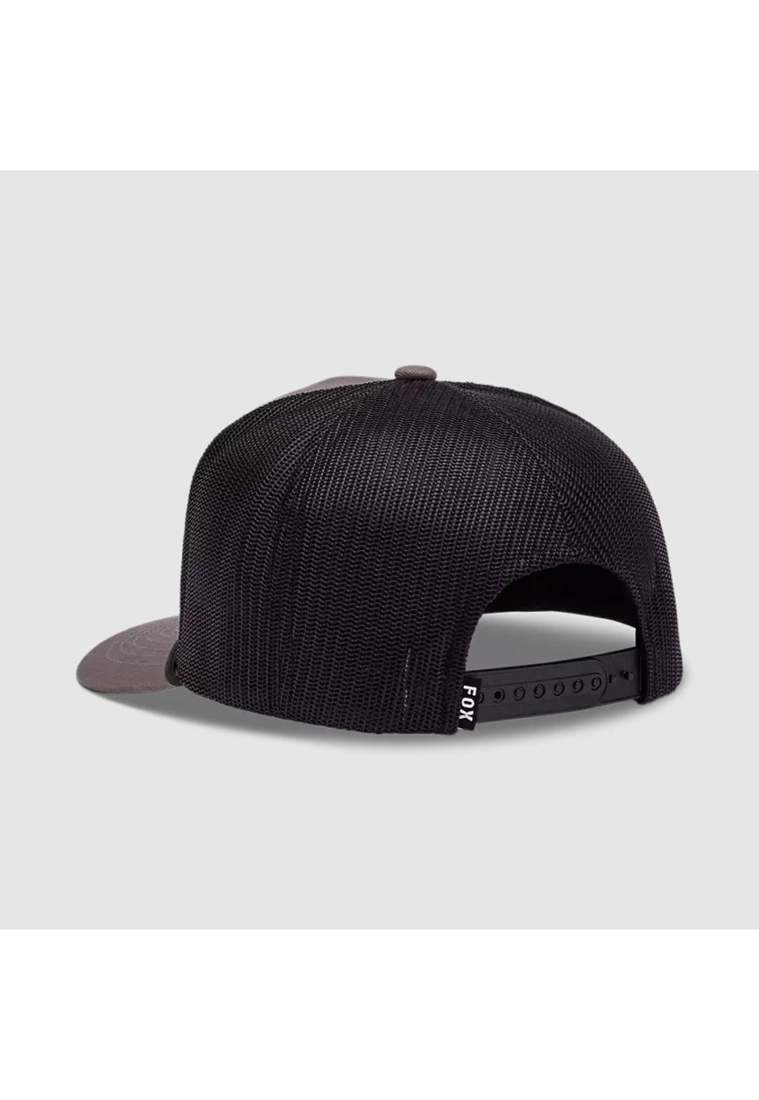 Gorro Jockey Lifestyle Numerical Snapback Gris Fox-3