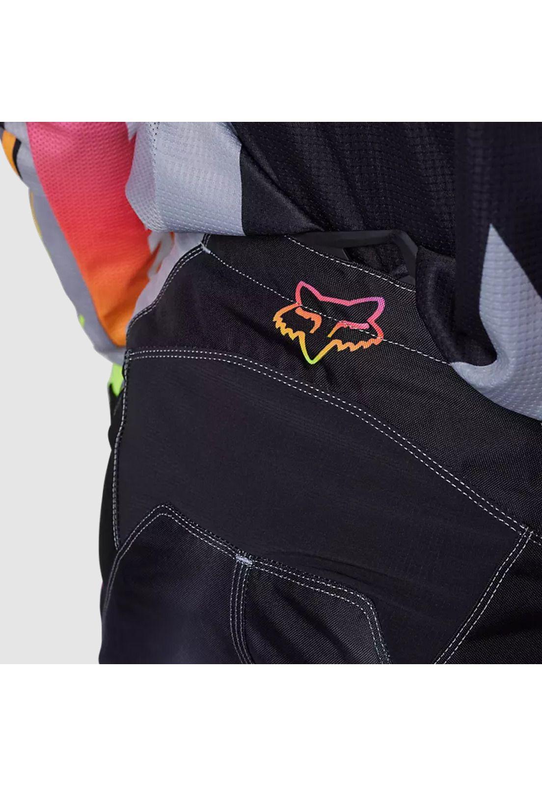 Pantalon Moto 180 Statk Gris/Negro/Rosado Fox-6