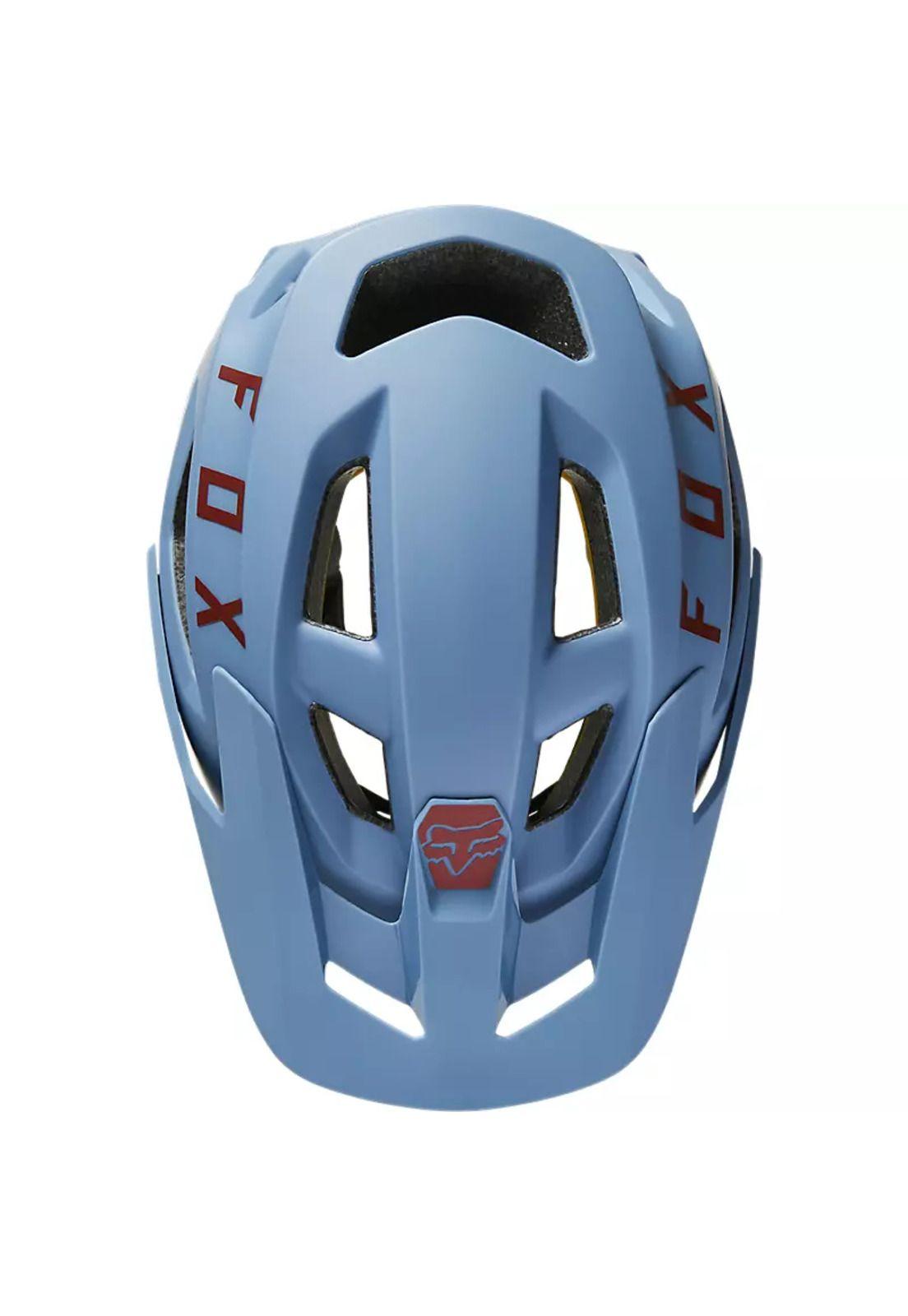 Casco Bicicleta Speedframe Mips Celeste Fox-2