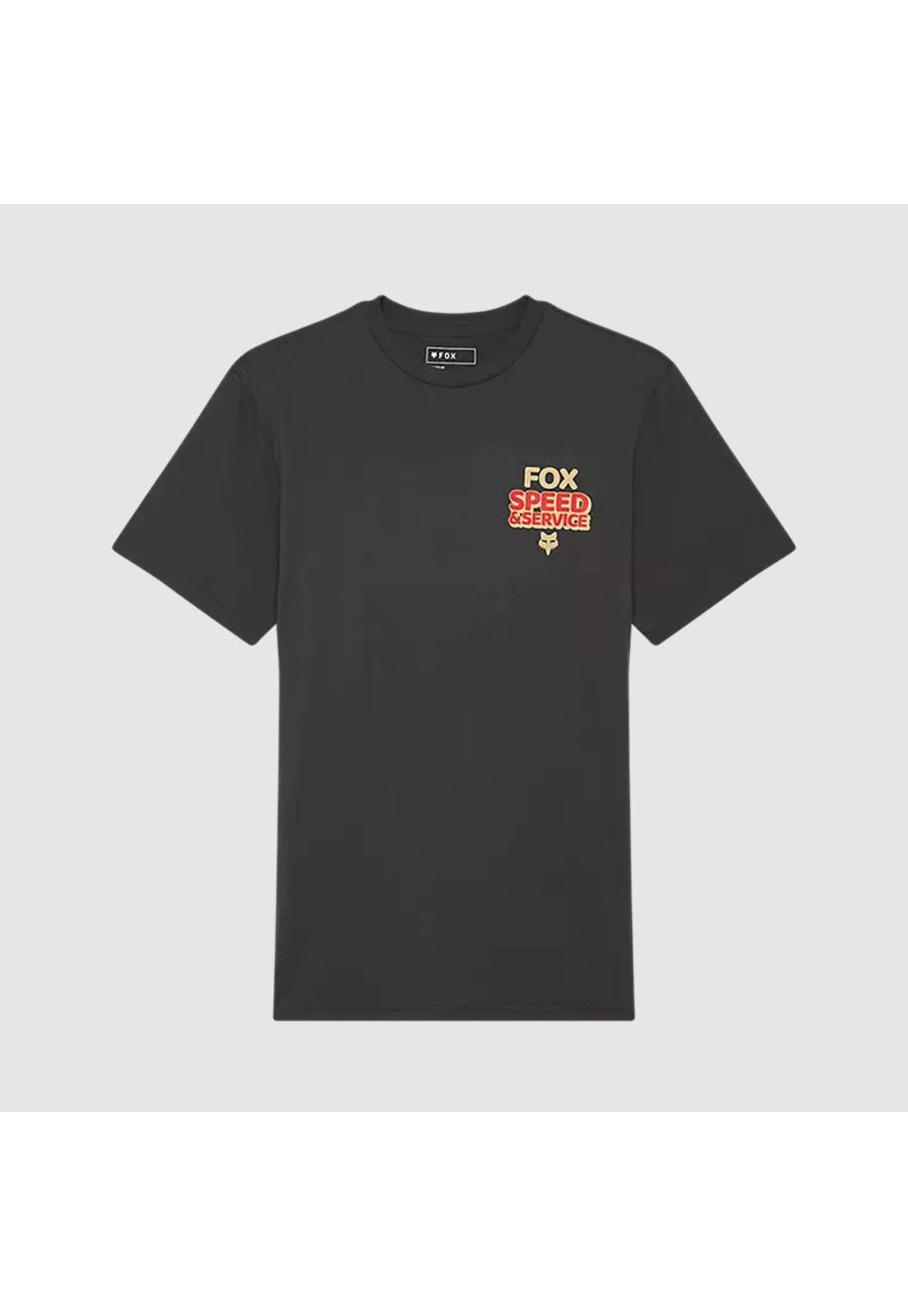 Polera Lifestyle Always Custom Premium Gris Oscuro Fox-0