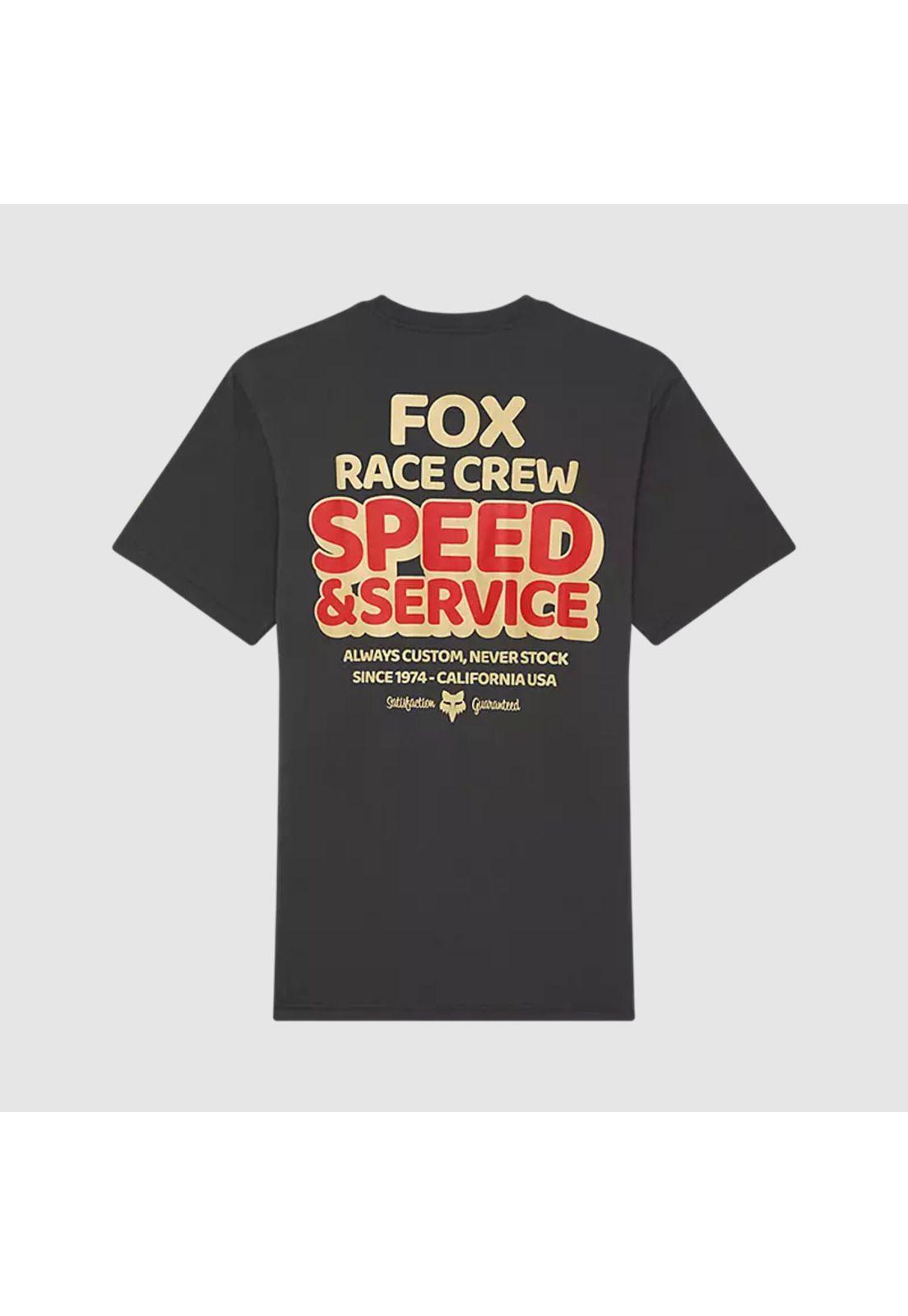 Polera Lifestyle Always Custom Premium Gris Oscuro Fox-1