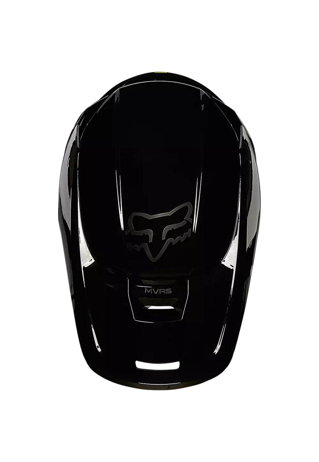 Casco Moto V1 Plaic Negro Fox-2
