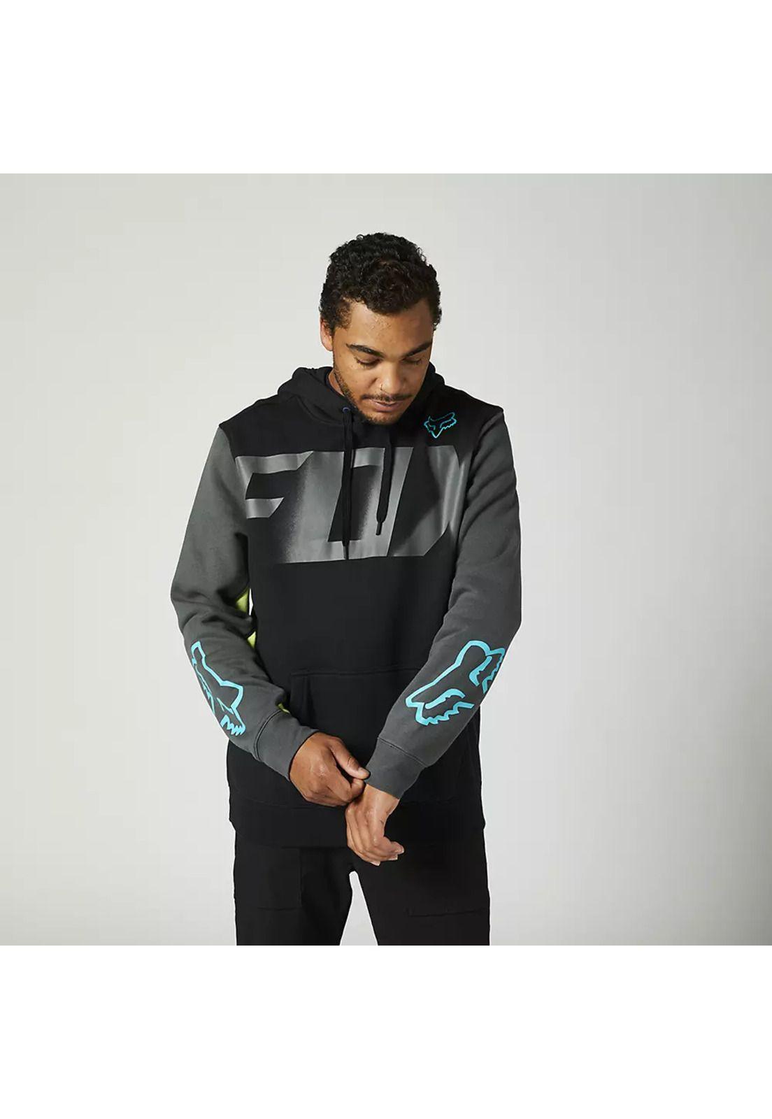 Poleron Lifestyle RKANE Negro Fox-0