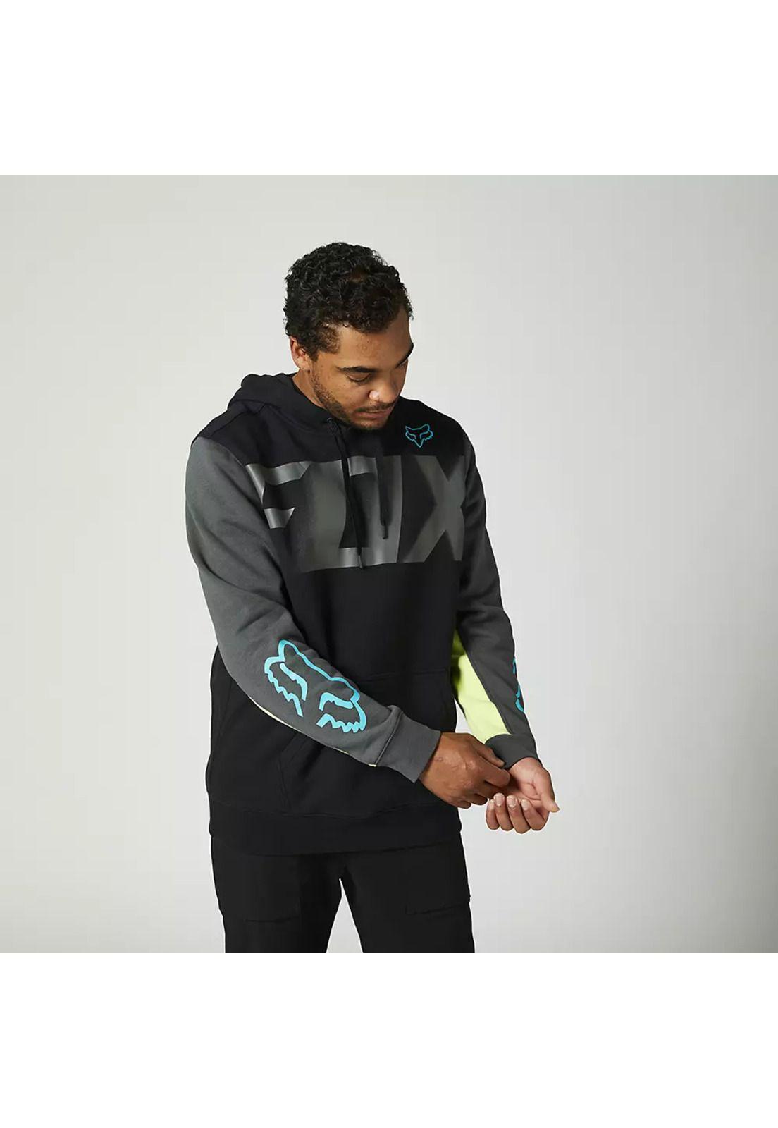 Poleron Lifestyle RKANE Negro Fox-2
