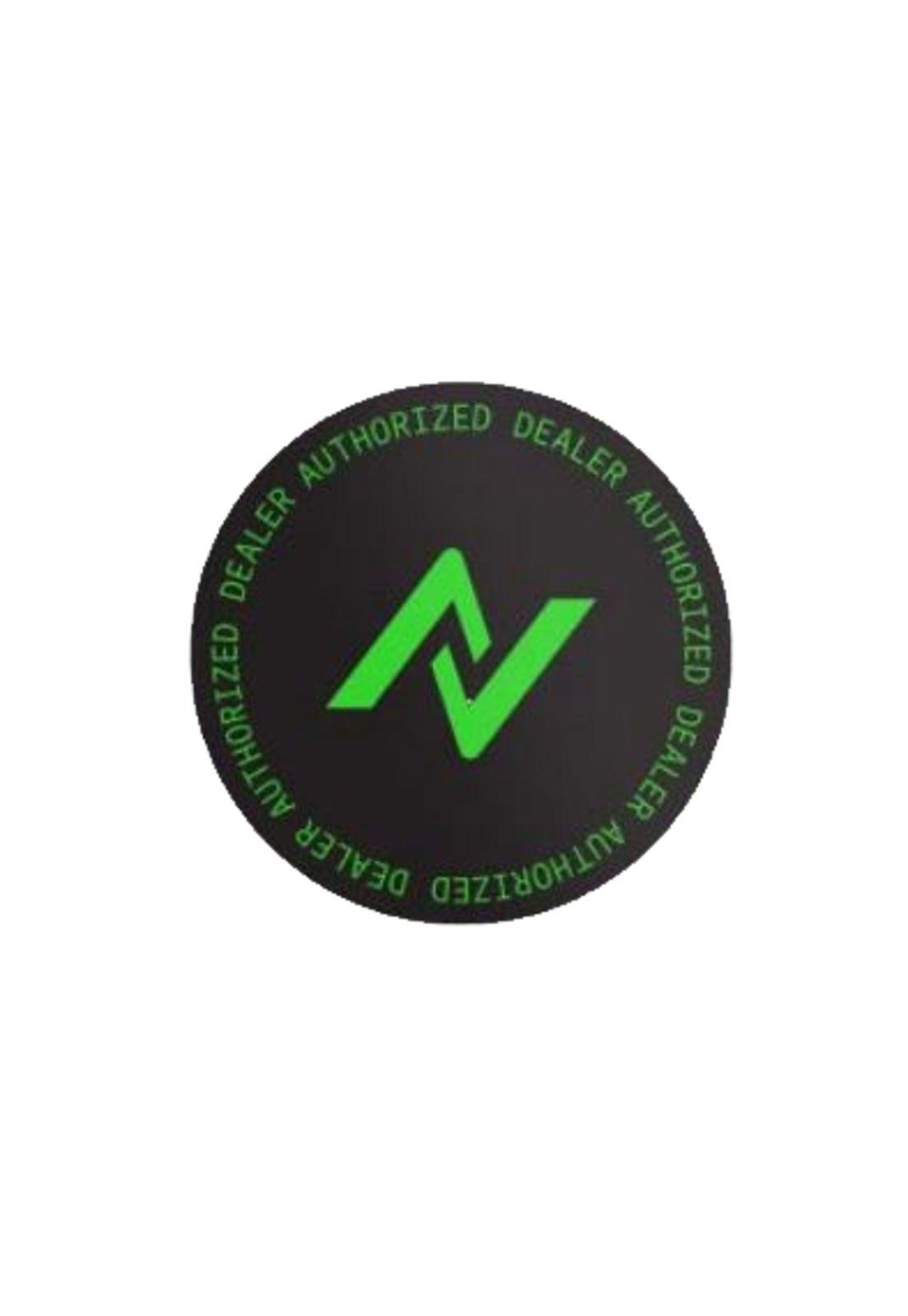 Sticker Dealer Autorizado Negro/Verde Norco-0