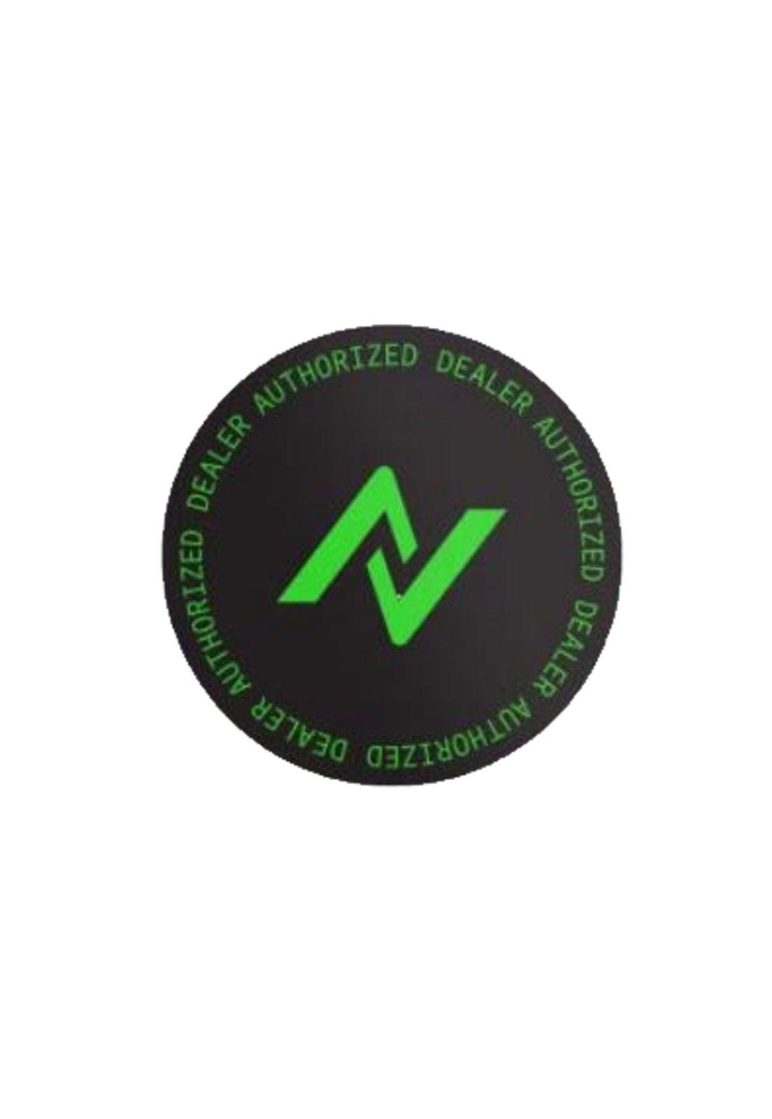 Sticker Dealer Autorizado Negro/Verde Norco-2
