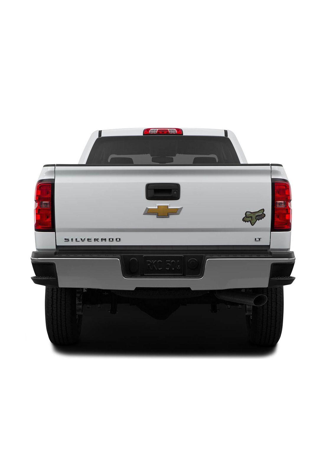 Sticker Negro Camo Fox-1