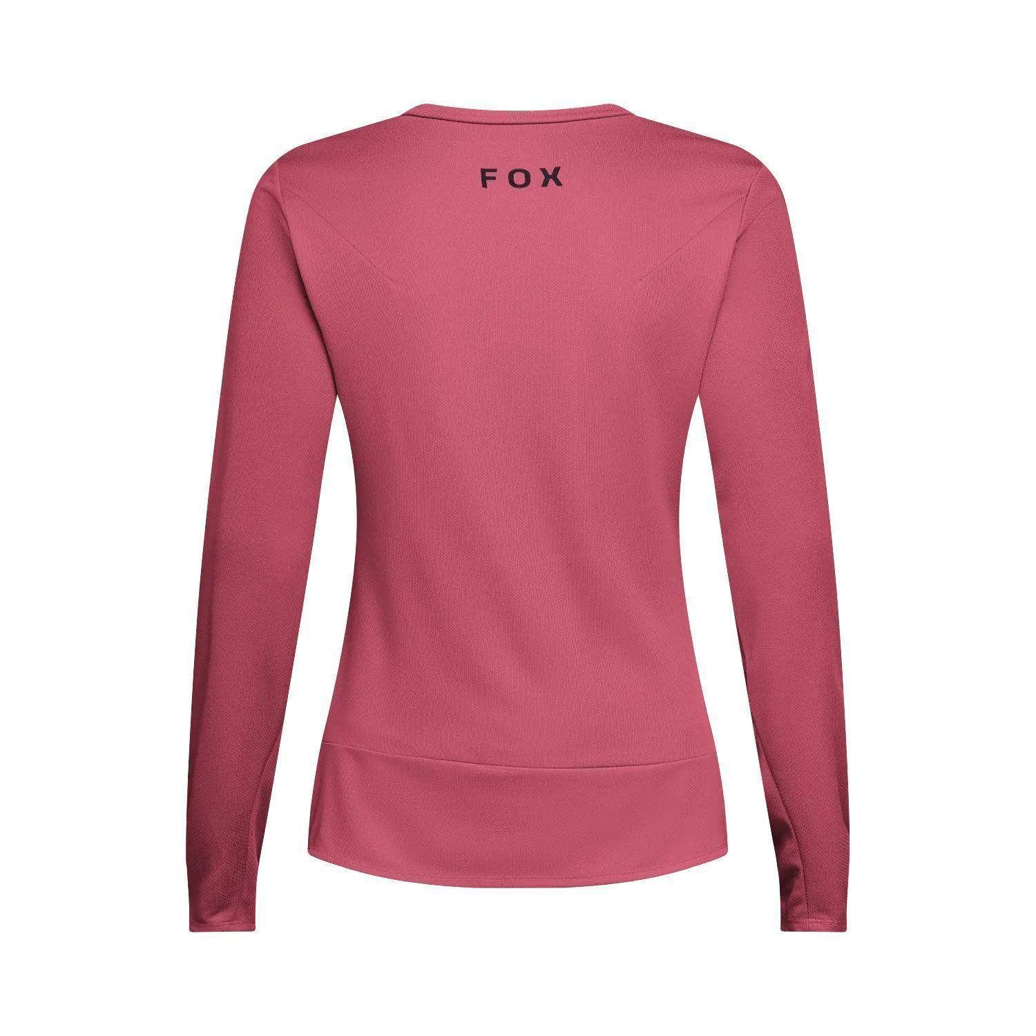 Polera Bicicleta Mujer Ranger Head Morado Fox-1