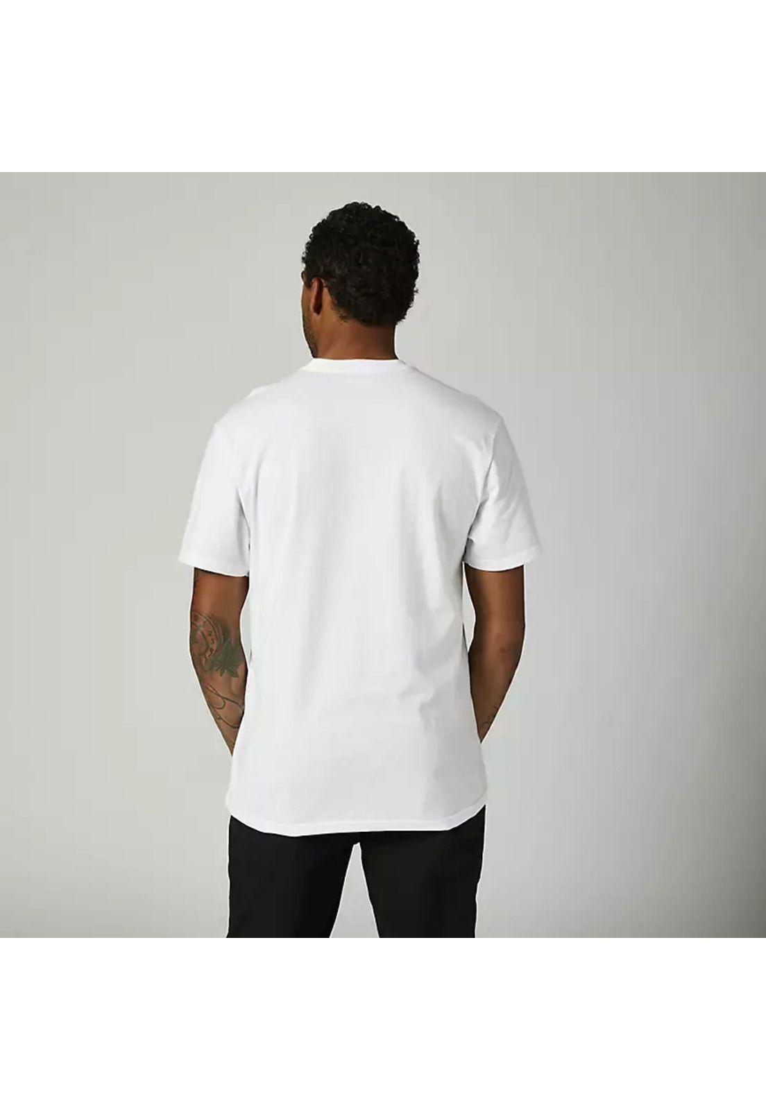 Polera Lifestyle Premium Kawasaki Stripes Blanco Fox-1