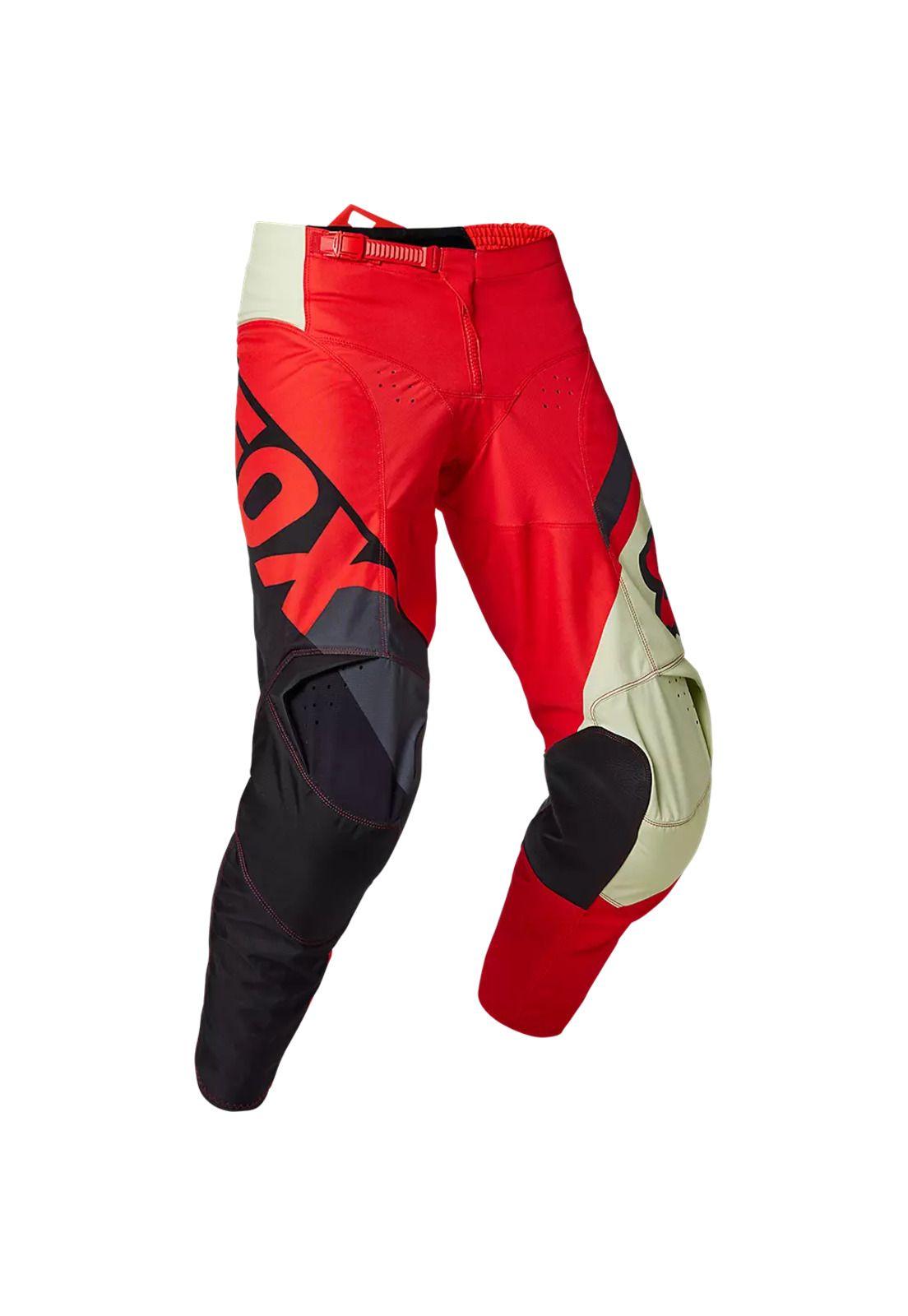 Pantalon Moto 180 Xpozr Rojo Fox-0