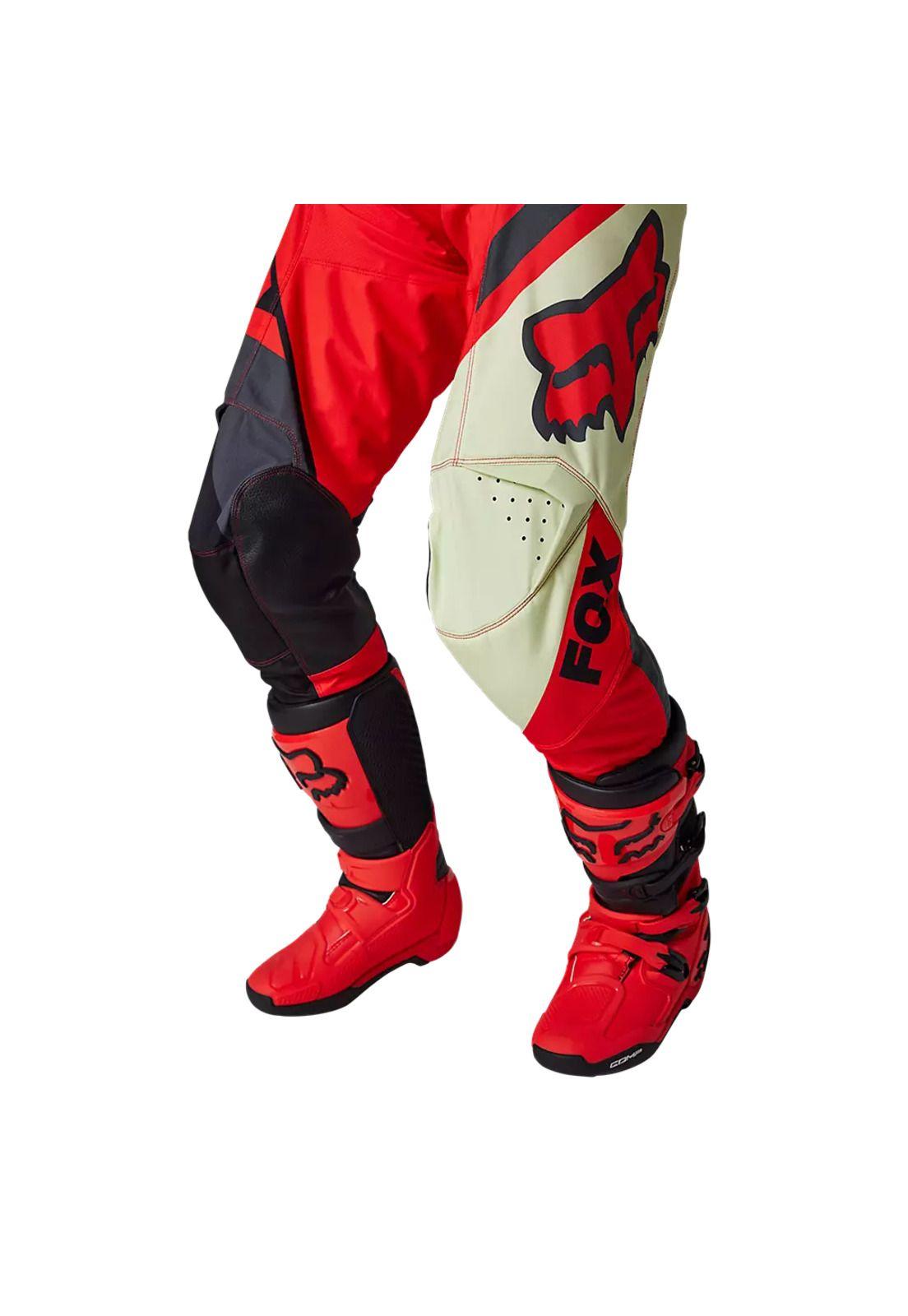 Pantalon Moto 180 Xpozr Rojo Fox-5