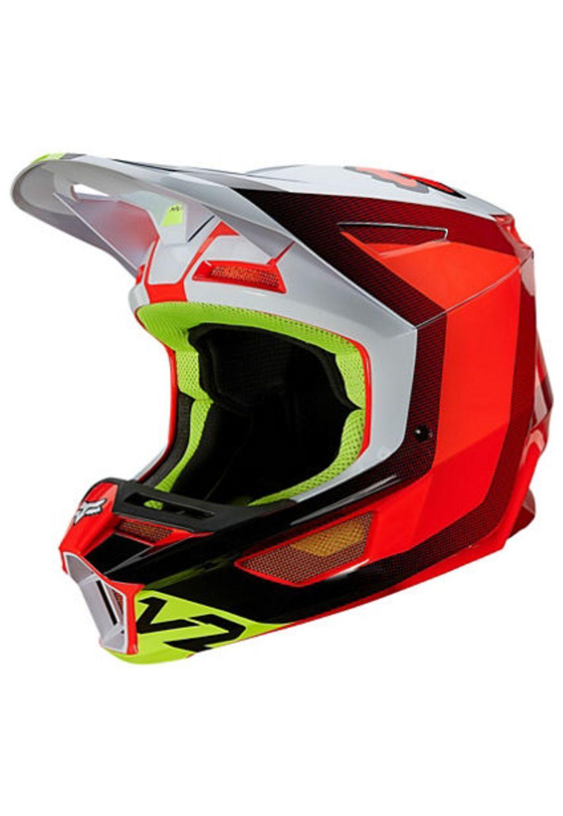 Casco Moto V2 Voke Multicolor Fluor Fox-1