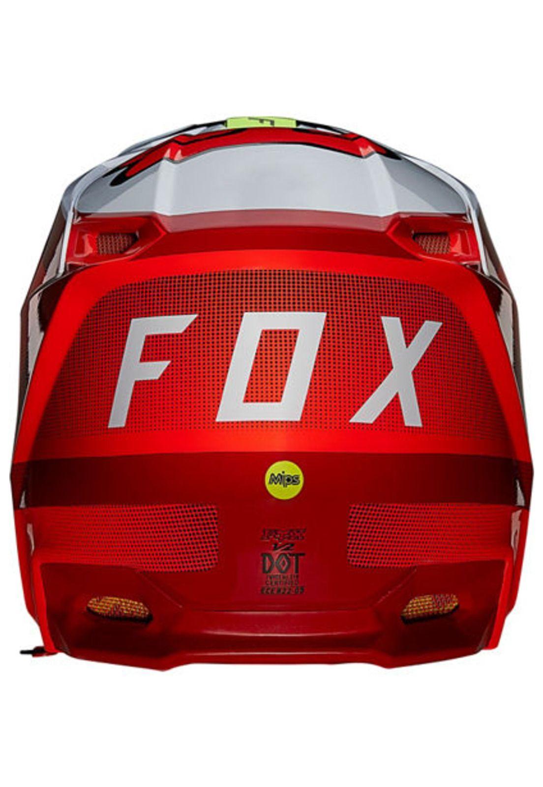 Casco Moto V2 Voke Multicolor Fluor Fox-3