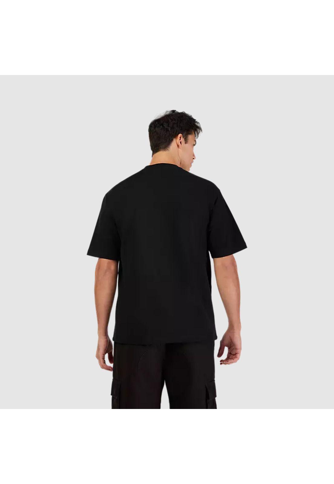Polera Oversize Lifestyle Kawasaki Negro Fox-3