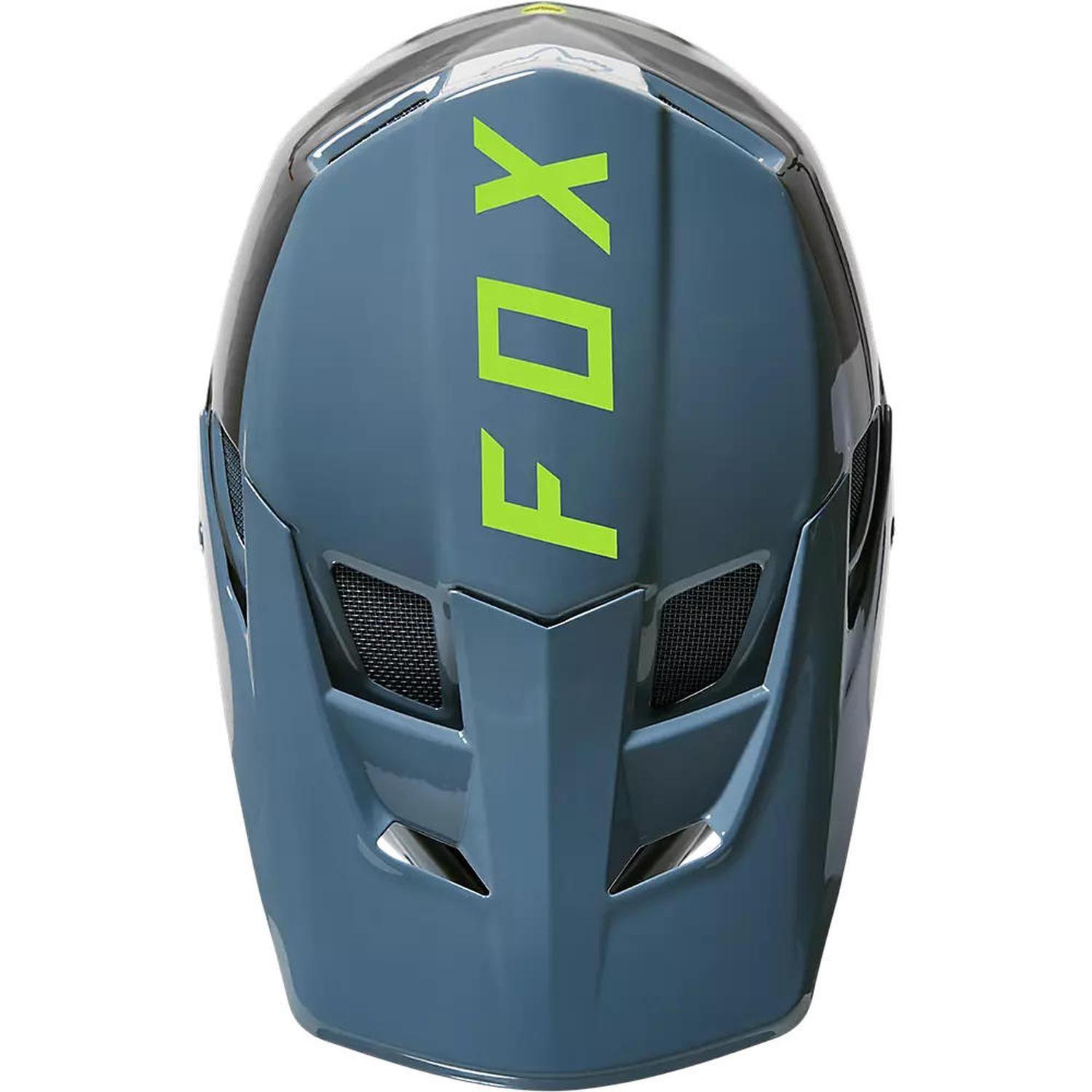 Casco Bicicleta Rampage Comp Azul Fox-2