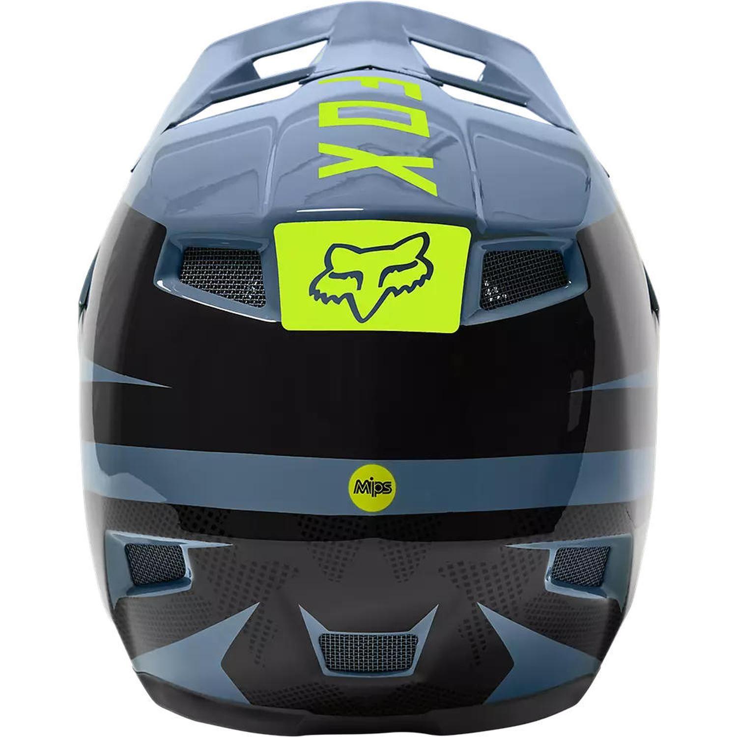 Casco Bicicleta Rampage Comp Azul Fox-3