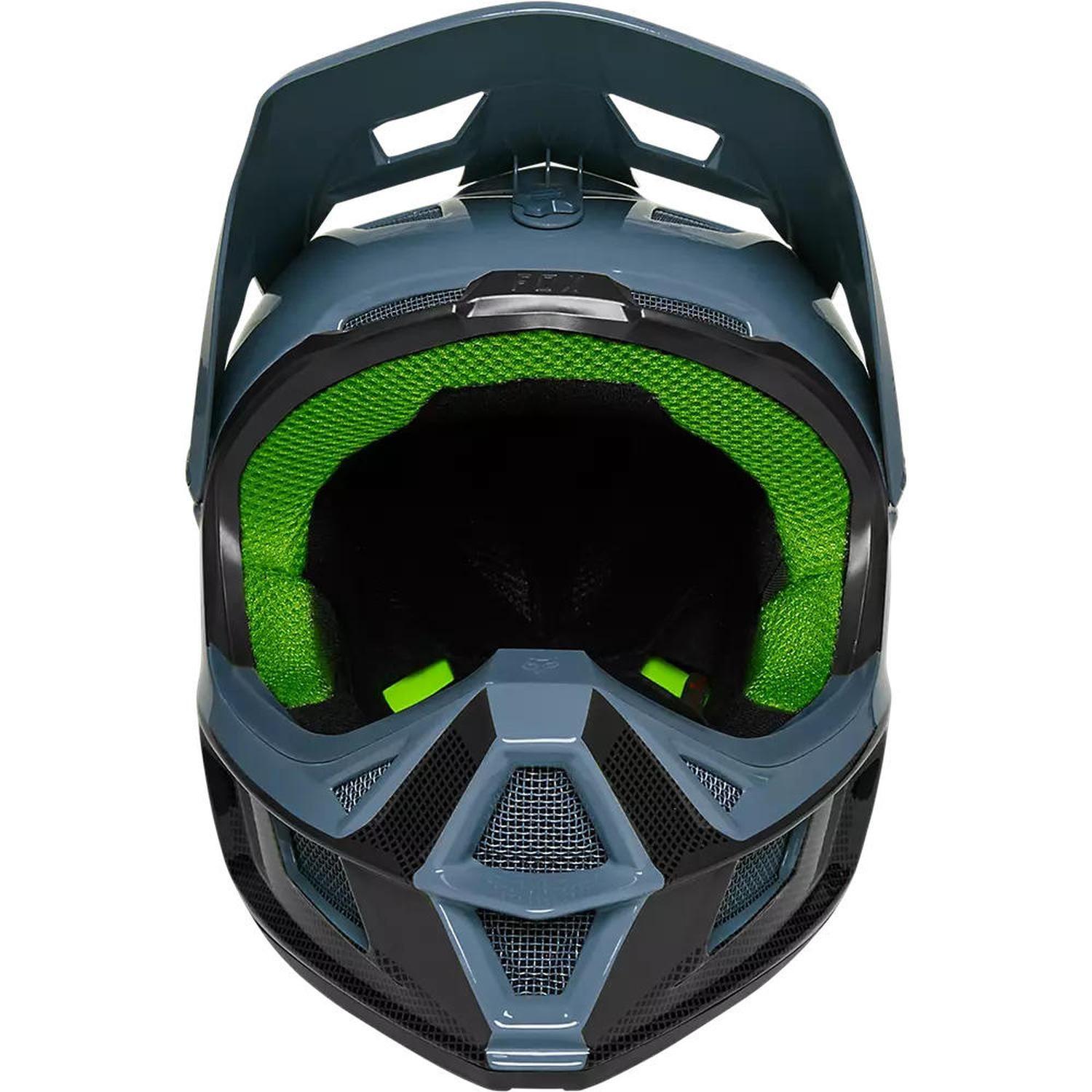 Casco Bicicleta Rampage Comp Azul Fox-4