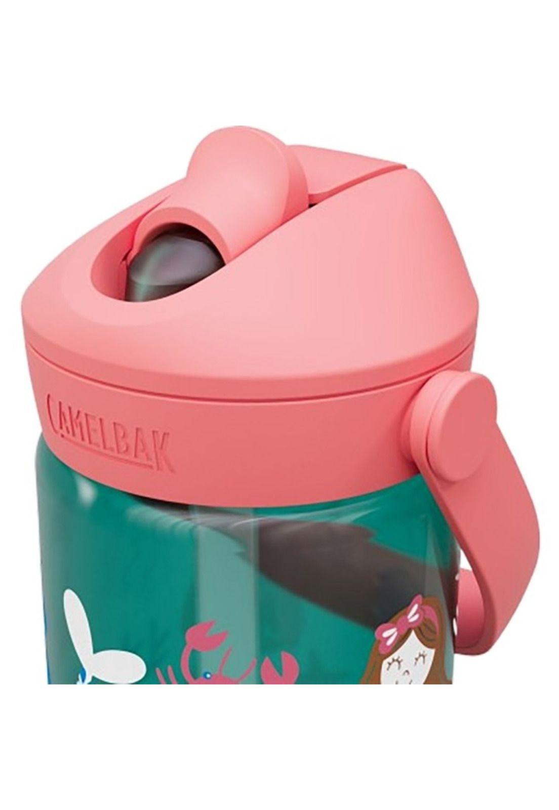 Botella Infantil Thrive Flip Straw Mermaid Friends 400ml Verde CamelBak-3