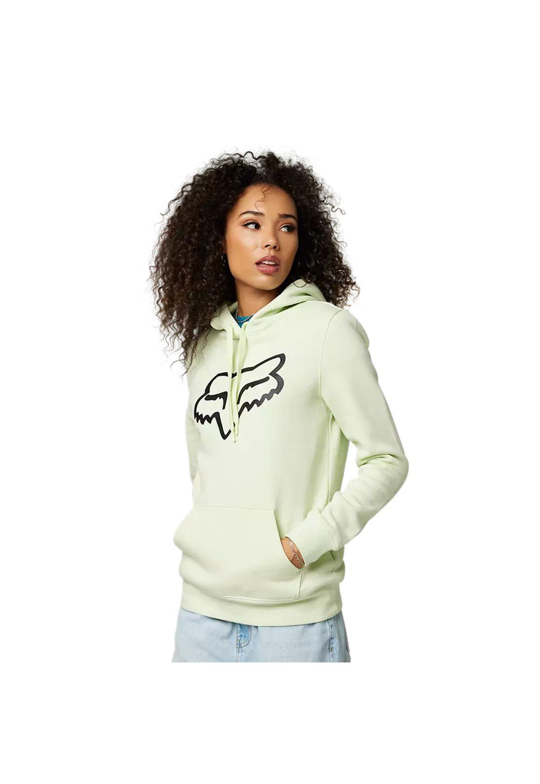 Poleron Lifestyle Mujer Boundary Verde Agua Fox-0