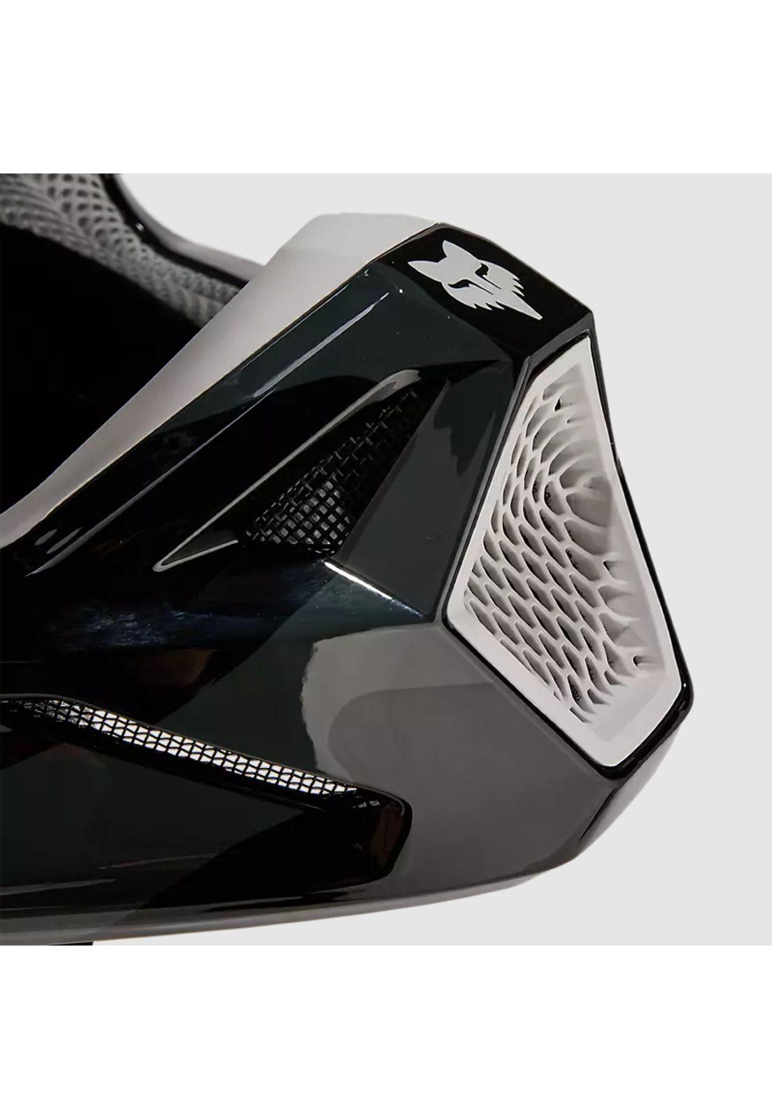 Casco Moto V1 BNKR Negro Fox-7