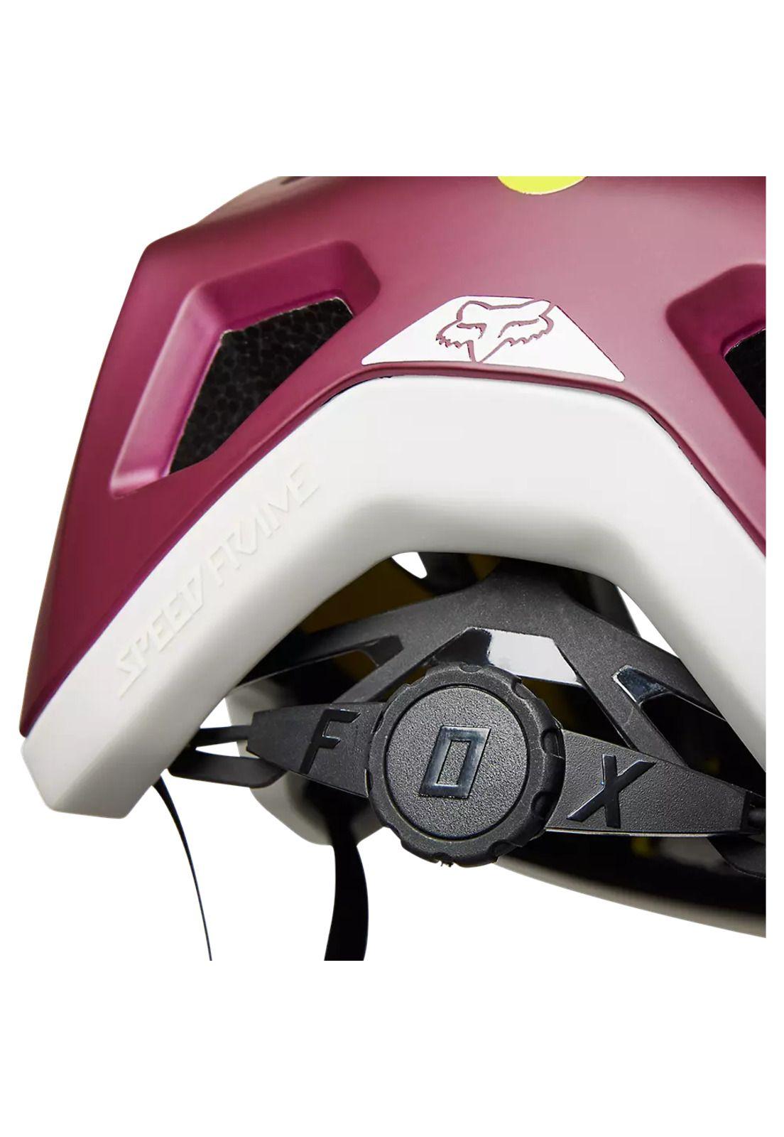 Casco Bicicleta Speedframe Mips Morado Fox-7