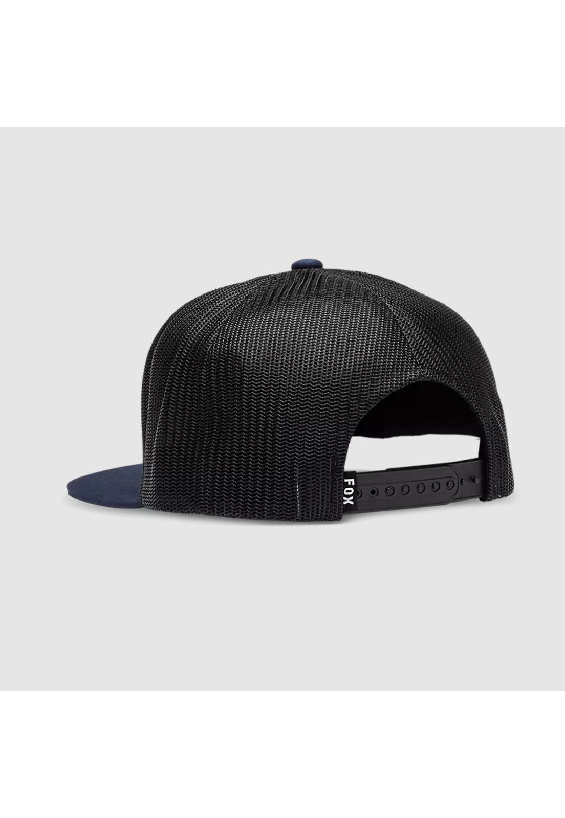 Gorro Jockey Lifestyle Absolute Mesh Snapback Azul Fox-2