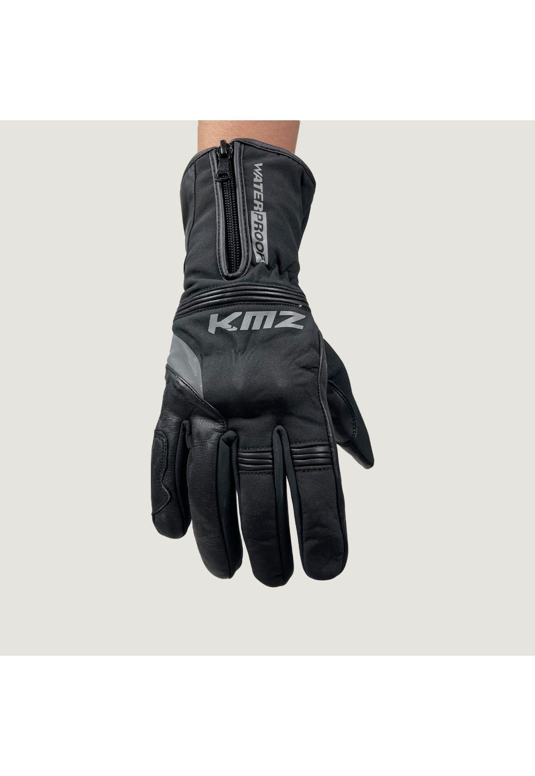 Guantes Moto Calle Invierno Negro KMZ-0