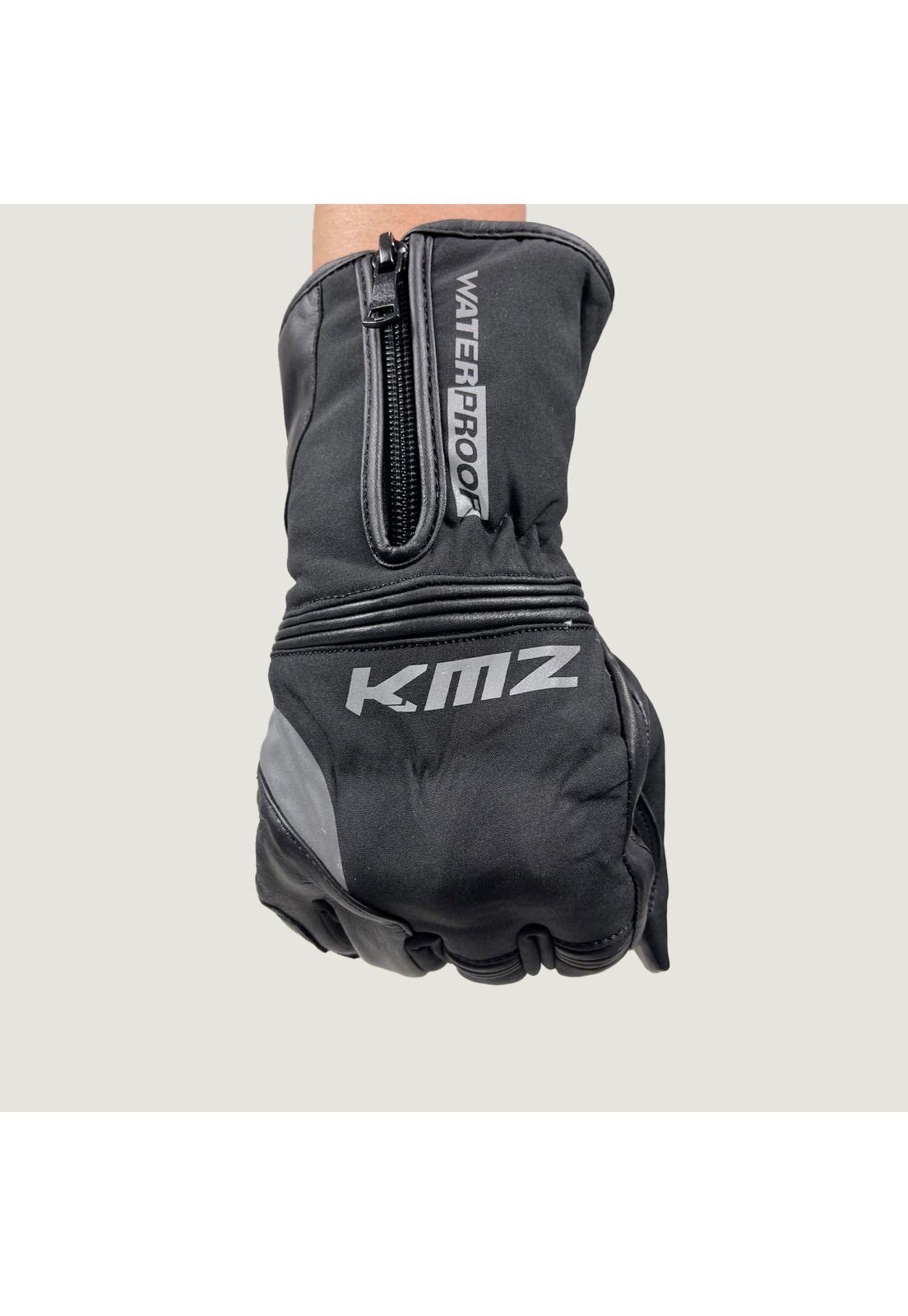 Guantes Moto Calle Invierno Negro KMZ-3