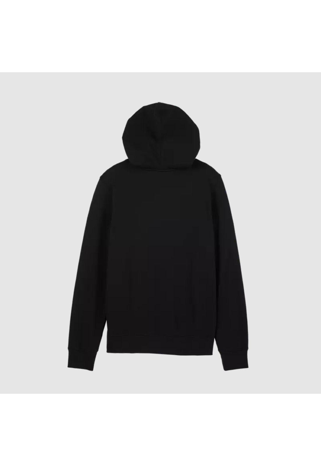 Poleron Lifestyle Mujer Canguro Fox Head Negro Fox-1