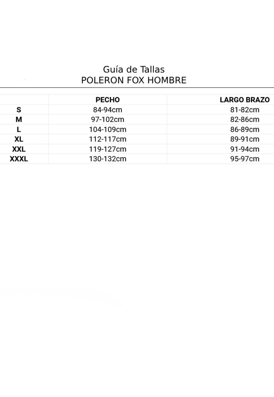 Poleron Lifestyle Absolute Pullover Azul Fox-3