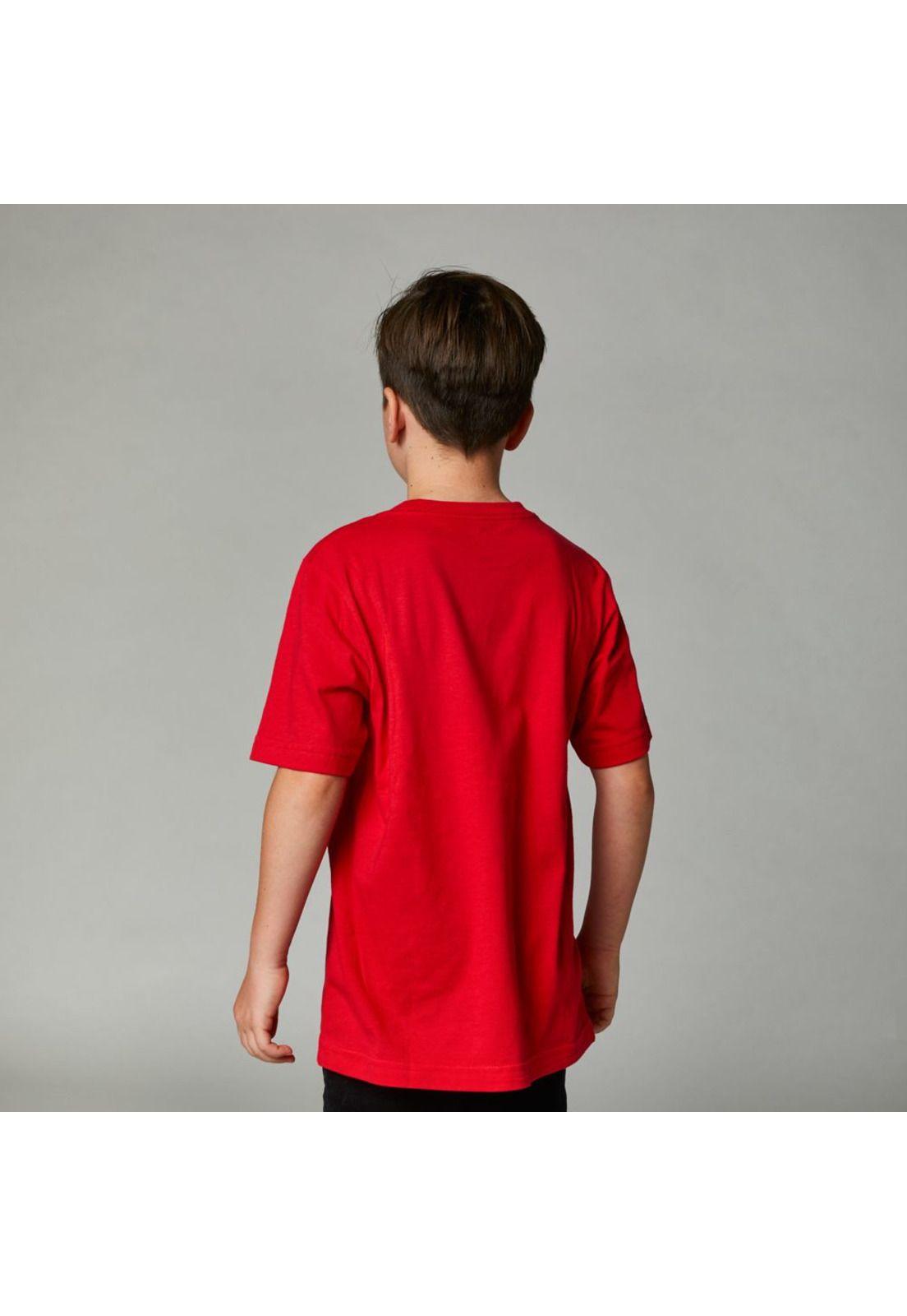 Polera Lifestyle Niño Mirer Rojo Fox-1