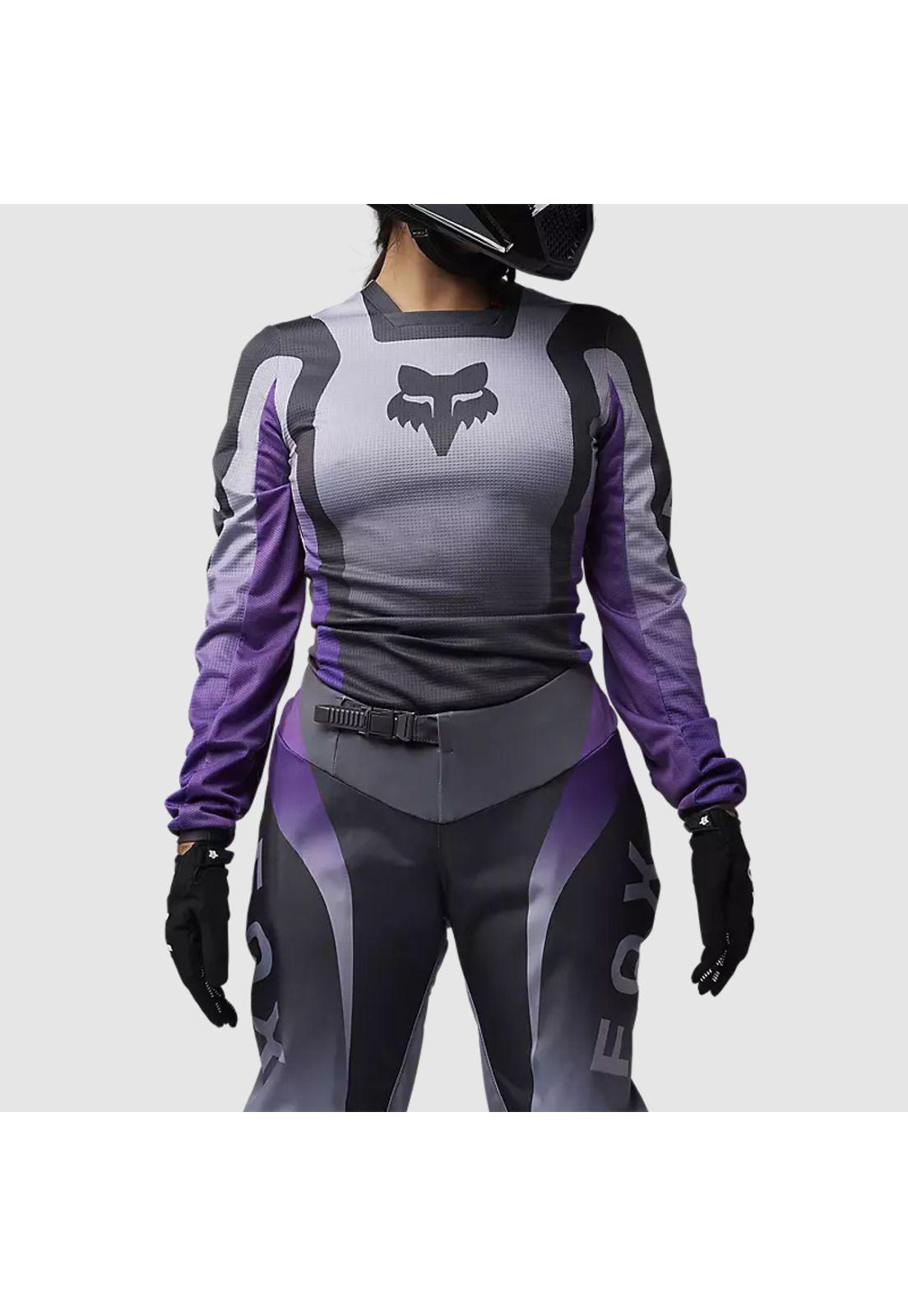 Polera Moto Mujer 180 Lean Morado Fox-2