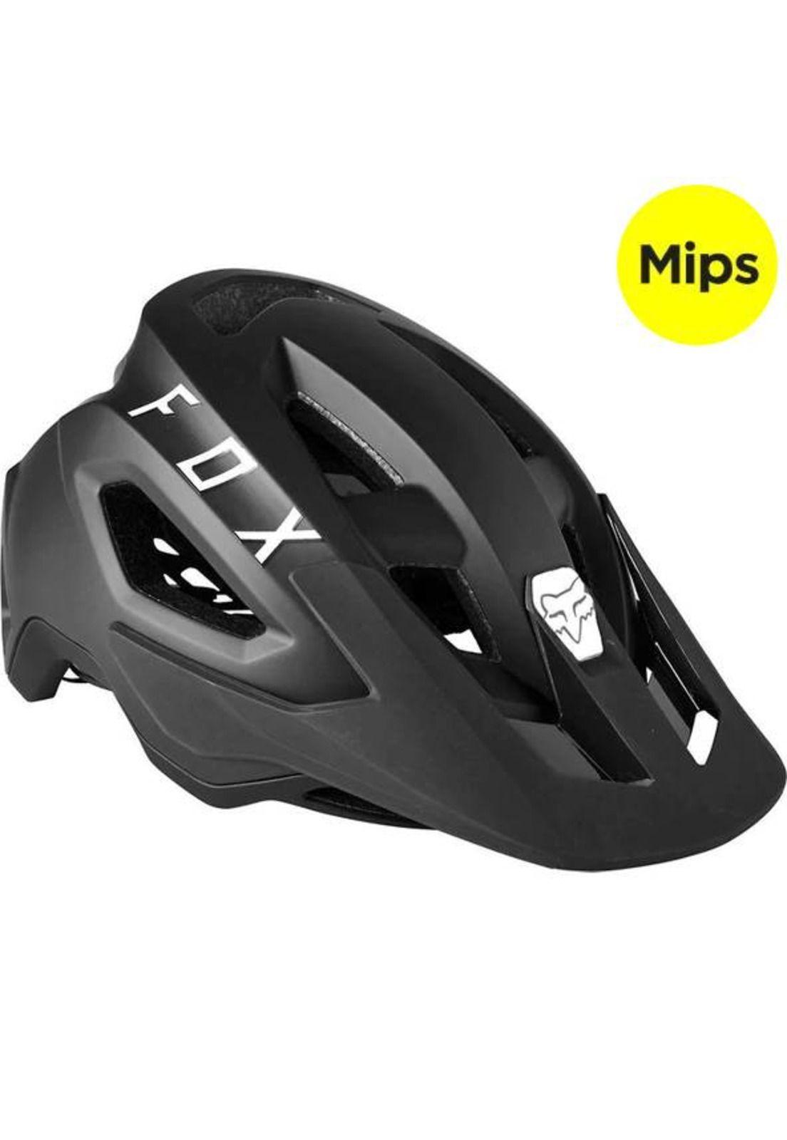 Casco Bicicleta Speedframe Mips Negro Fox-0