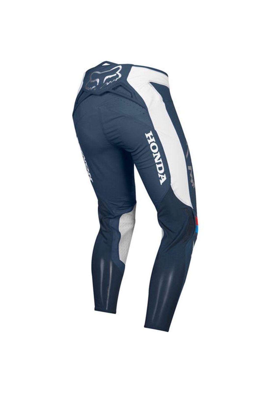 Pantalon Moto Flexair Honda Azul Fox-2