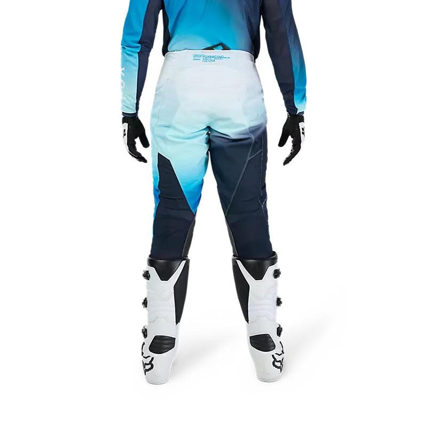 Pantalon Moto Air Haze 180 Azul Fox-3