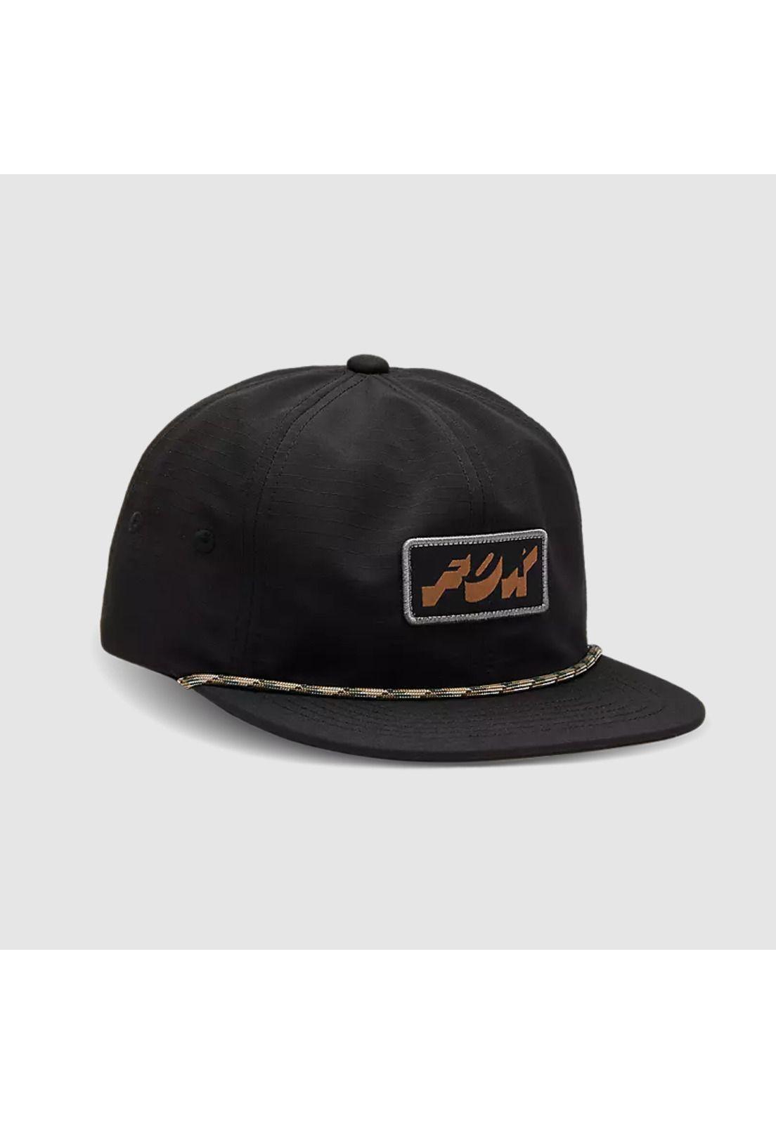 Gorro Jockey Lifestyle Lifestyle Leo Negro Fox-0