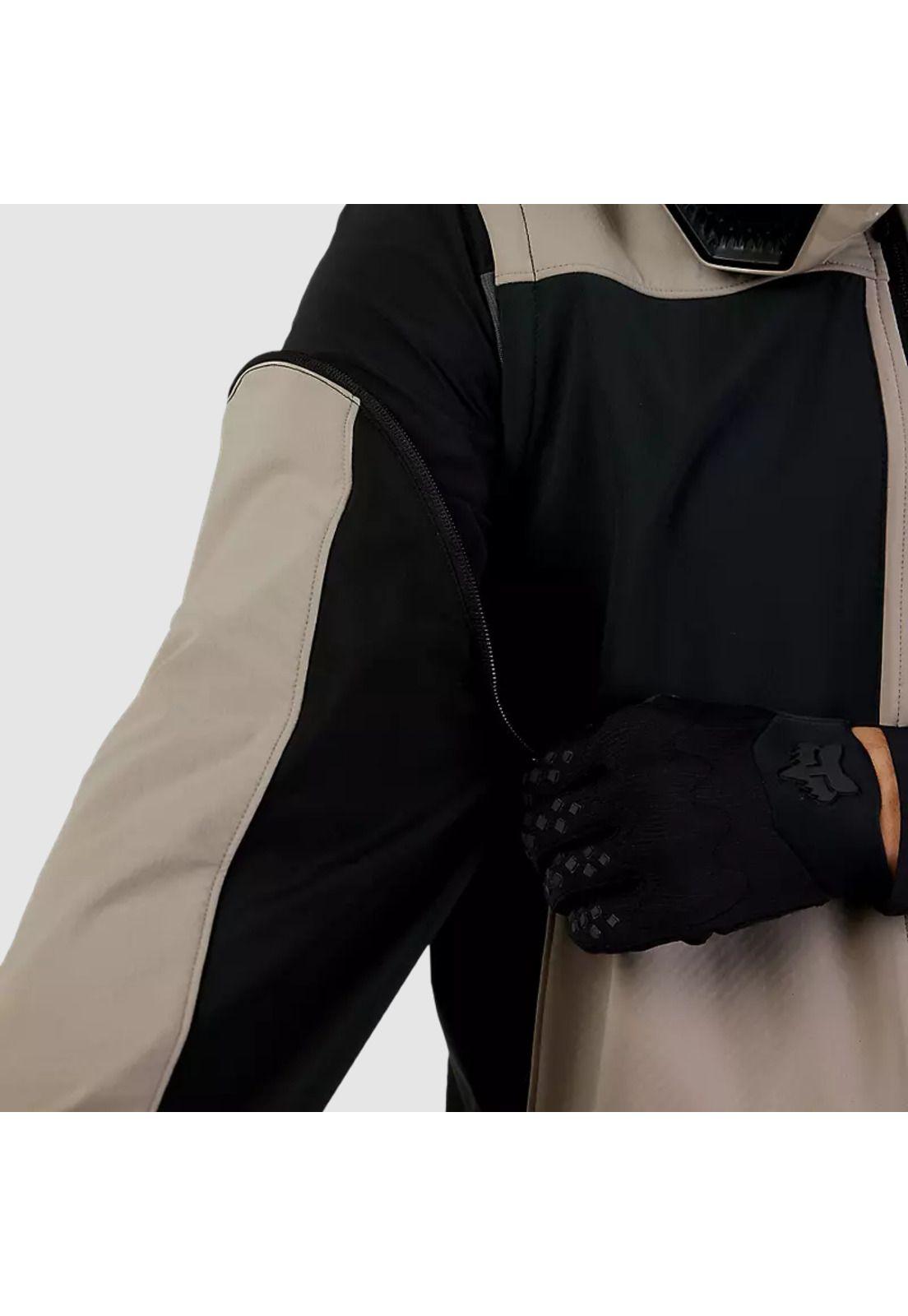Chaqueta Moto Ranger Offroad Softshell Beige Fox-5