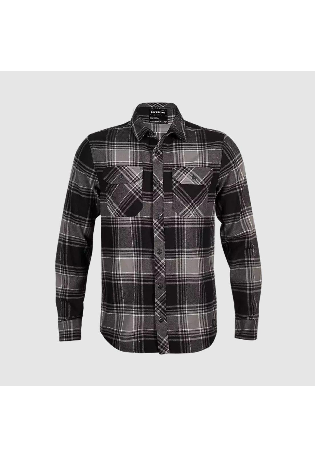 Camisa Lifestyle Traildust Negro Fox -2