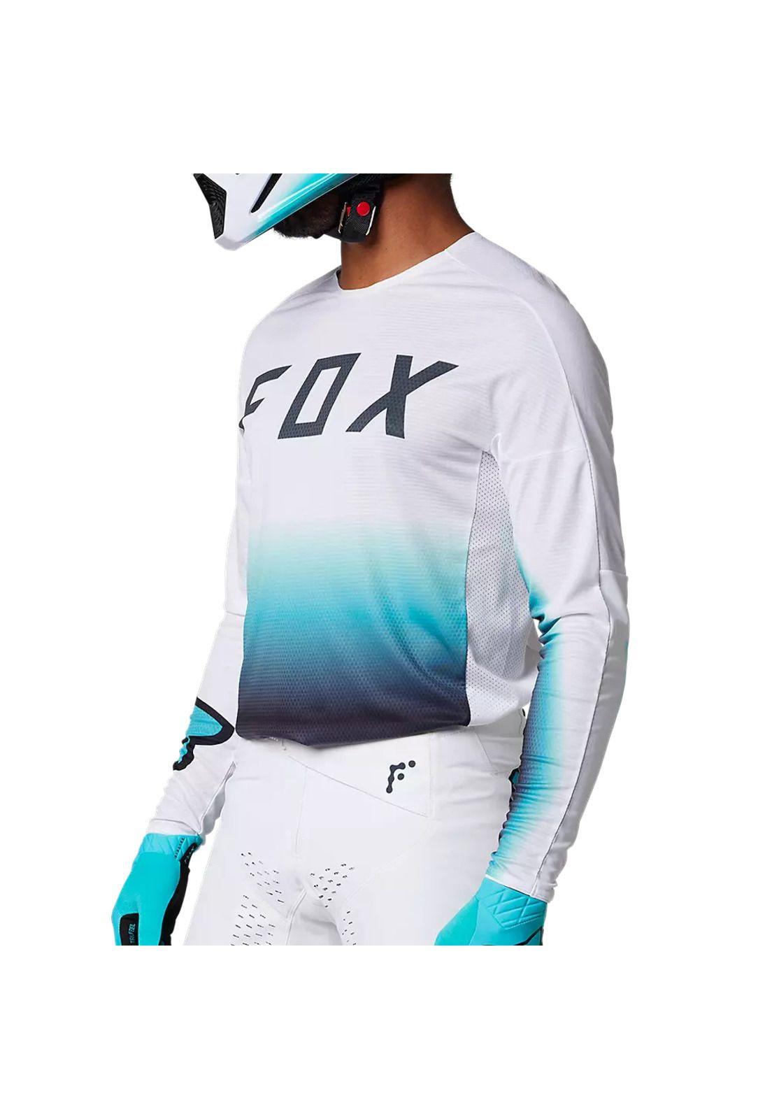 Polera Moto 360 Fgmnt Blanco Fox-1