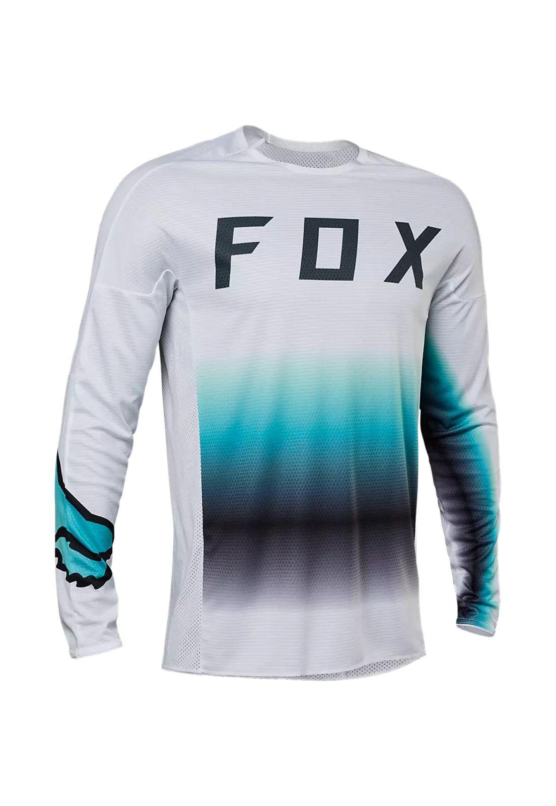 Polera Moto 360 Fgmnt Blanco Fox-0