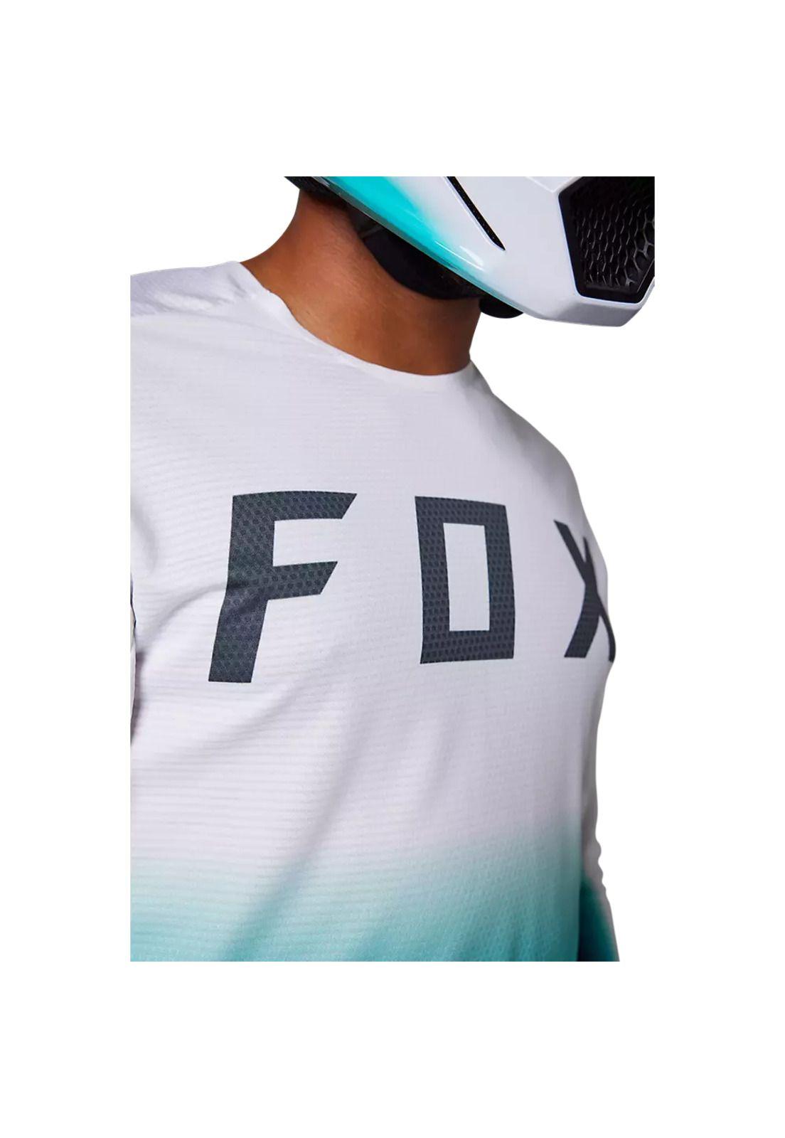 Polera Moto 360 Fgmnt Blanco Fox-3