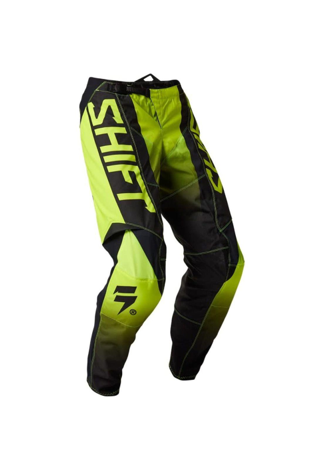 Pantalon Moto White Label Amarillo Shift-0