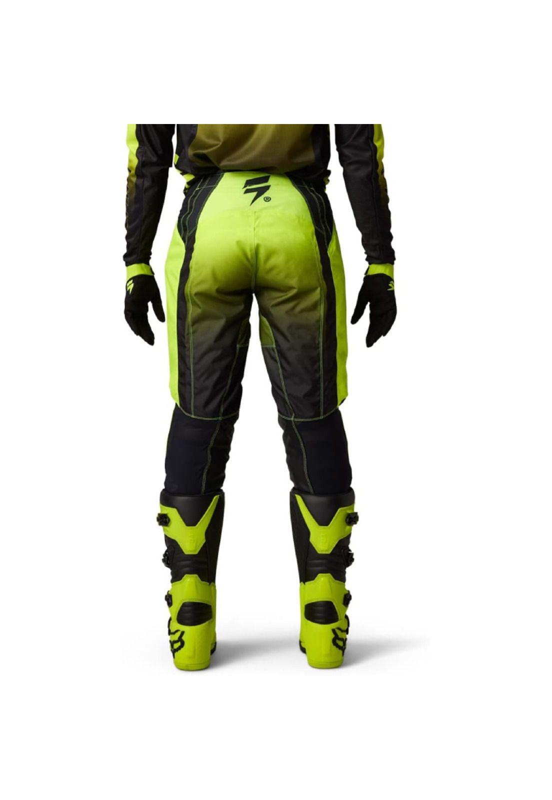 Pantalon Moto White Label Amarillo Shift-2