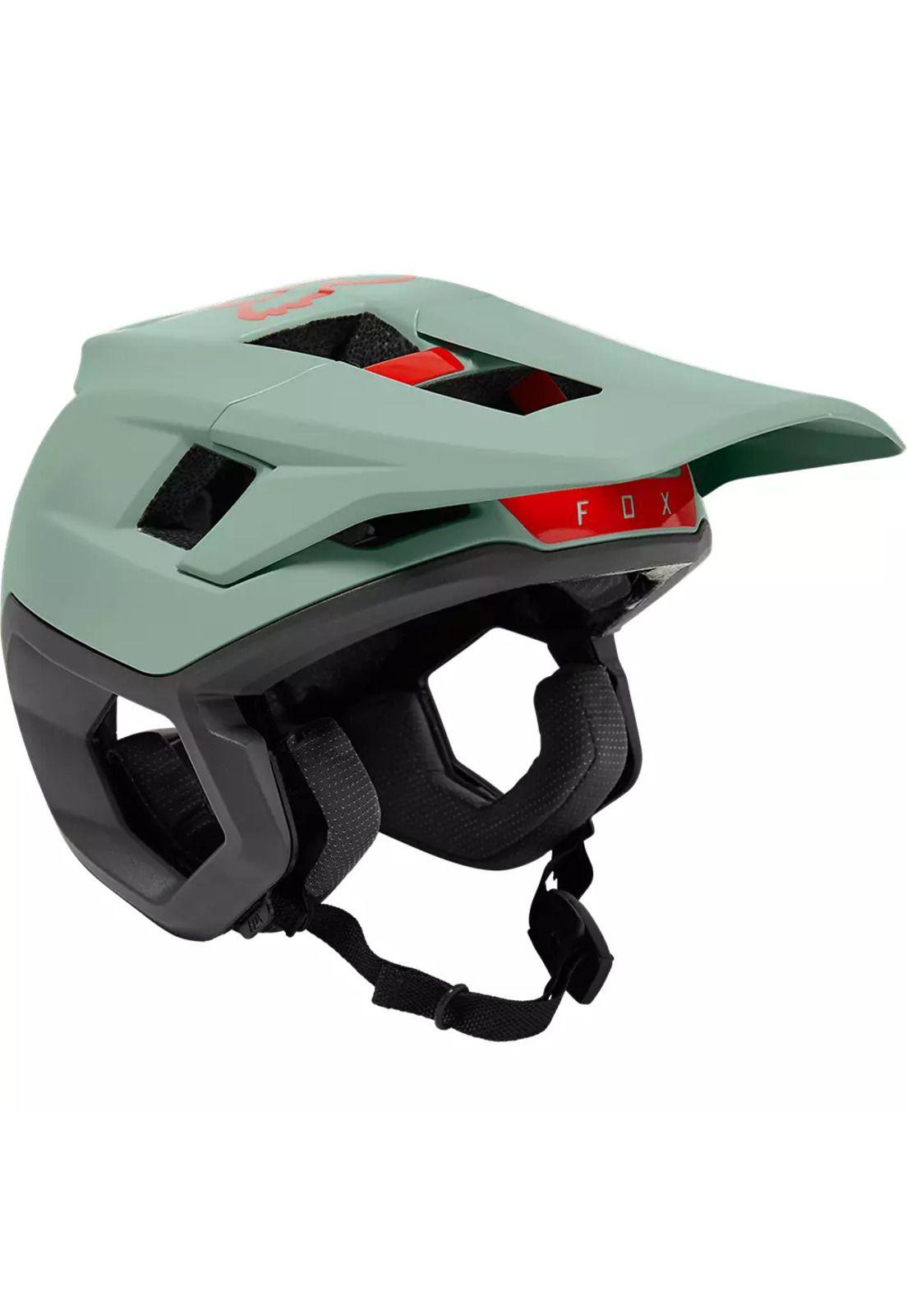 Casco Bicicleta Dropframe Pro Verde Agua Fox-0