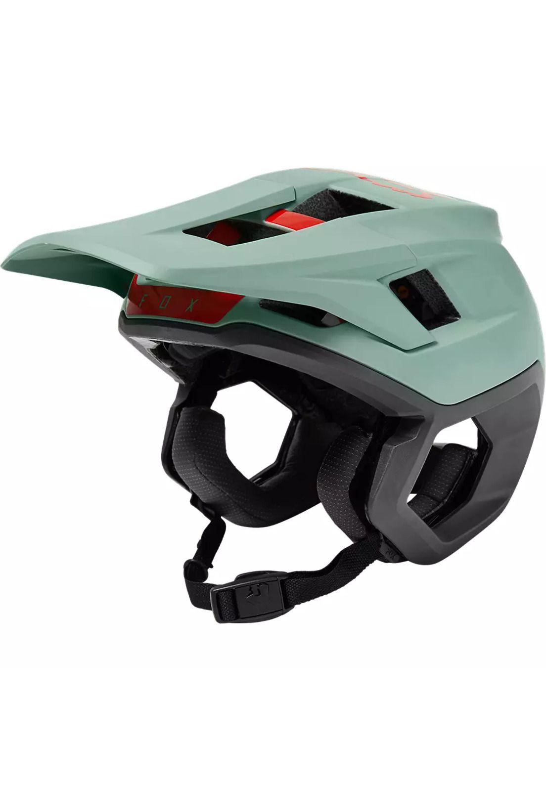 Casco Bicicleta Dropframe Pro Verde Agua Fox-1