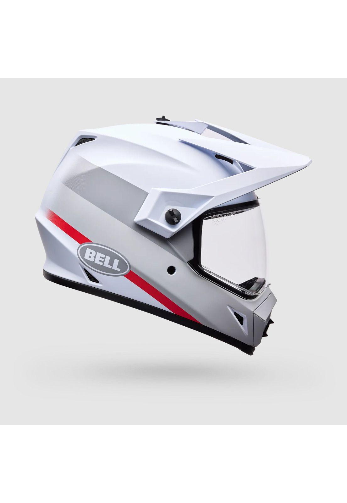 Casco Moto Calle MX-9 ADV Trail Blanco Bell-0