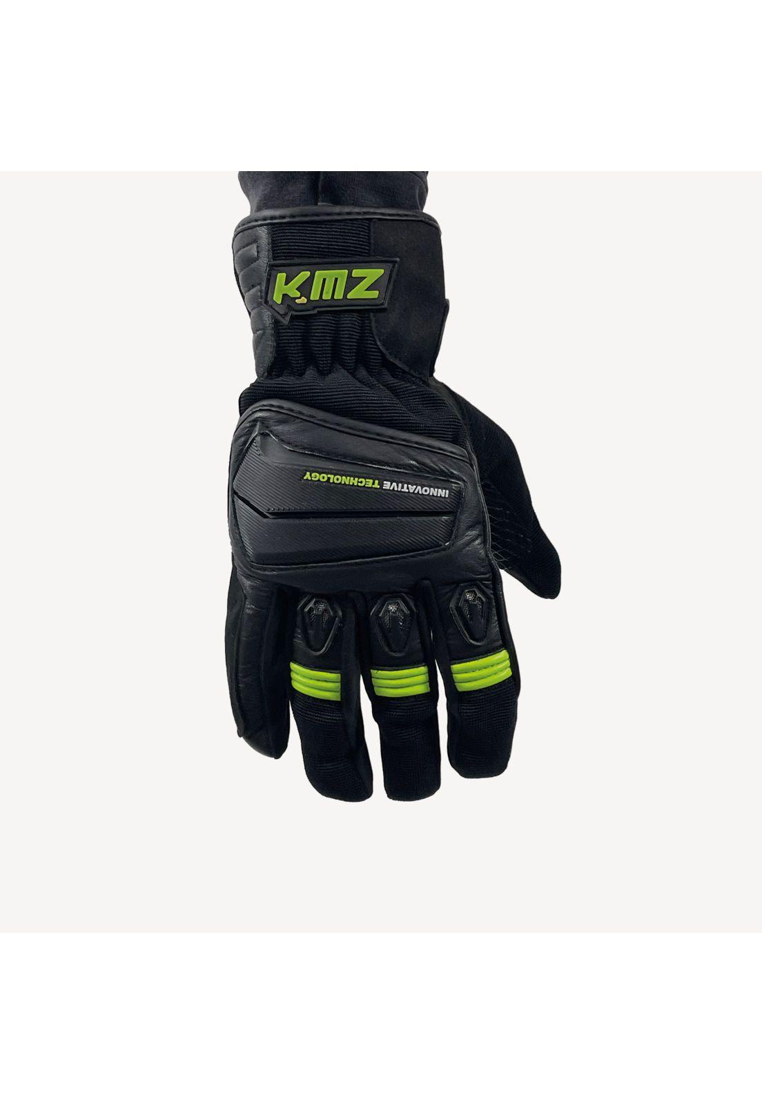 Guantes Moto Calle Raptor LI Negro/Amarillo KMZ-0